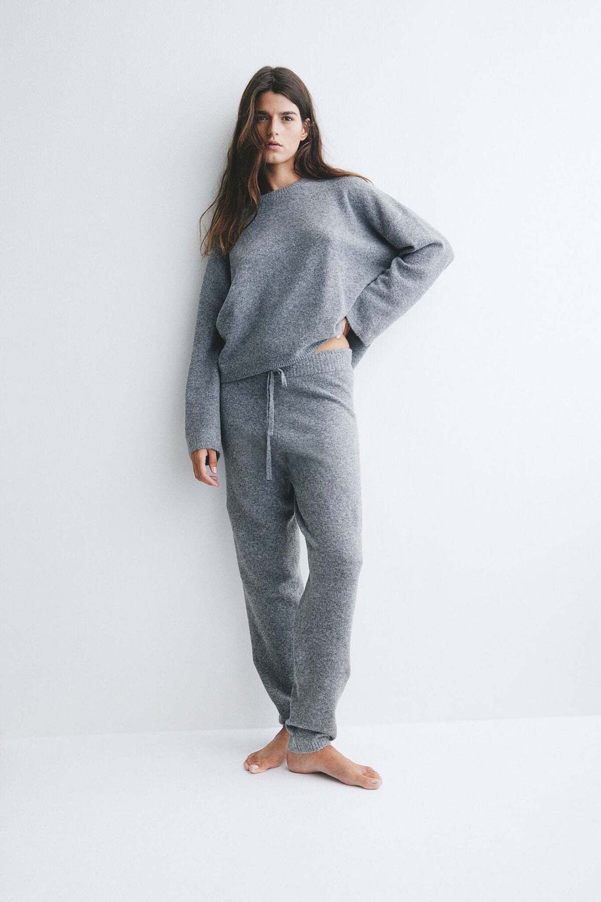 H&M-Fine-knit joggers 4