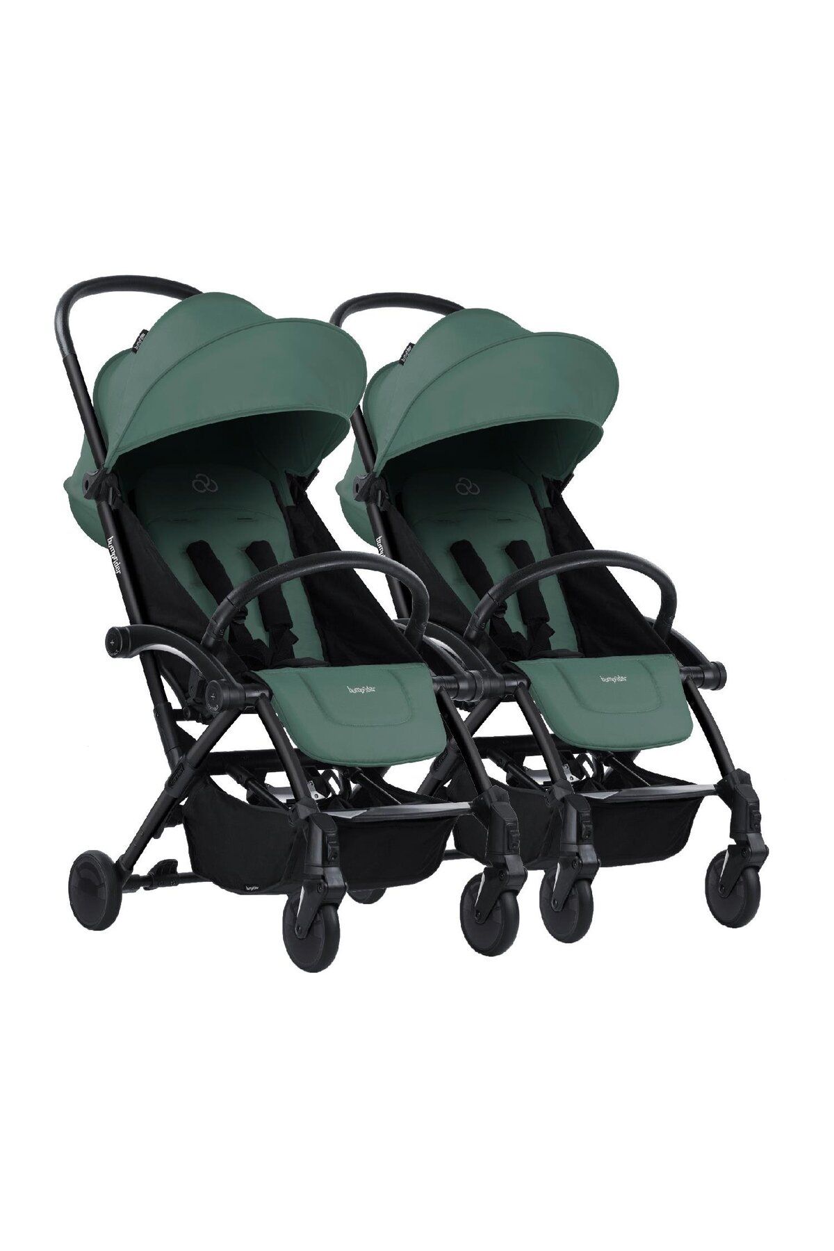 Bumprider Connect³ Ikiz Bebek Arabası / Black - Olive