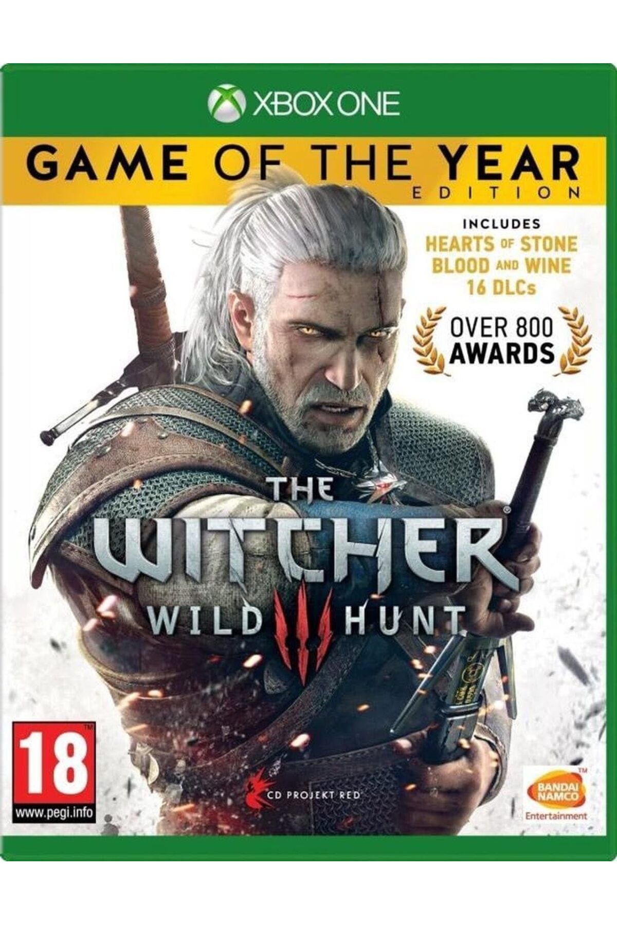 Bandai Namco The Witcher 3 Wild Hunt Game of the year Xbox One Oyun Teşhir Ürünüdür