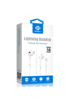 Arbaks İphone 14 Lightning Kulaklık Arb-200