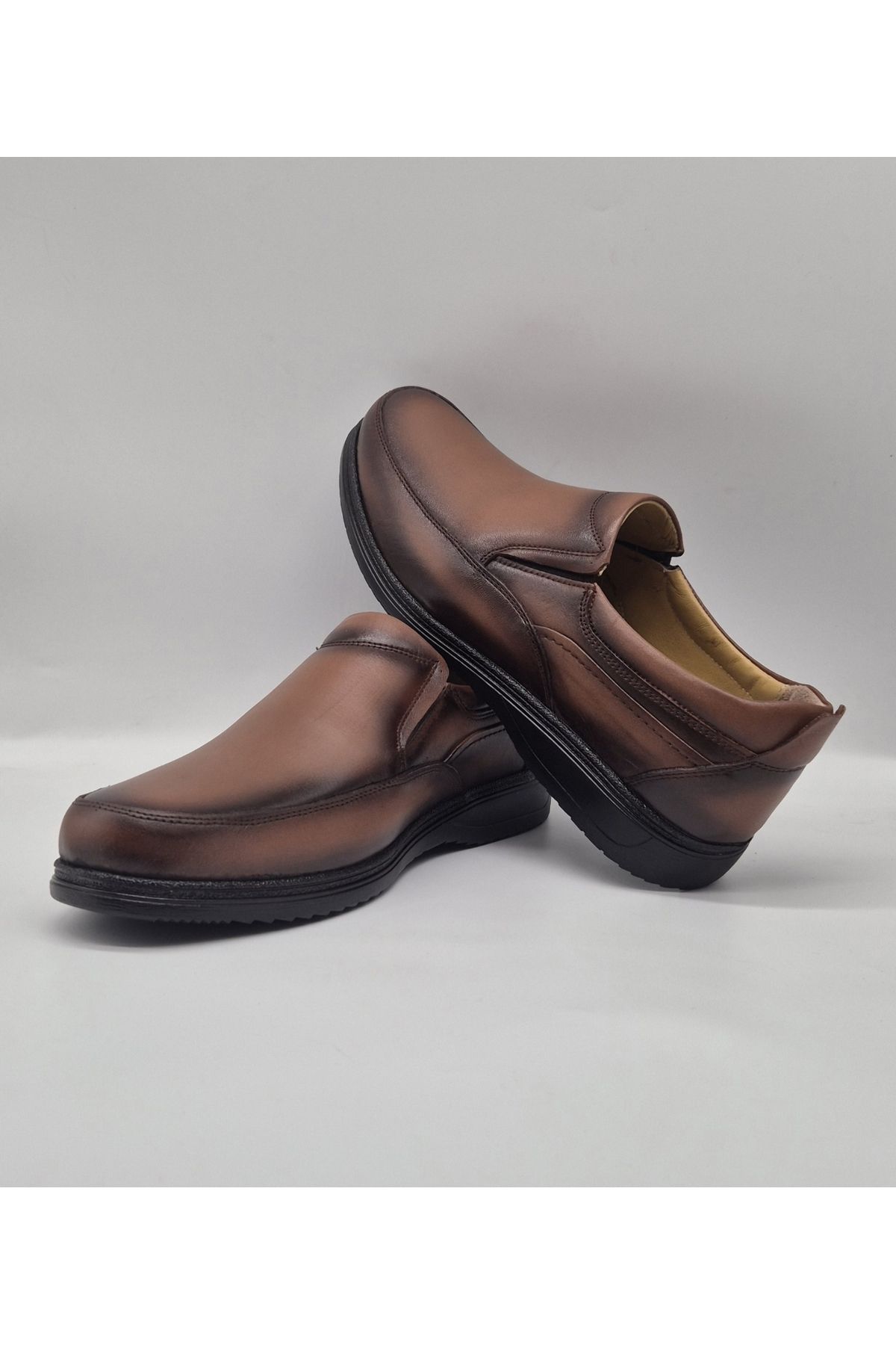 VELOCE-Inner Outer Genuine Leather Full Orthopedic Heel Spur Effect Winter Shoes 3