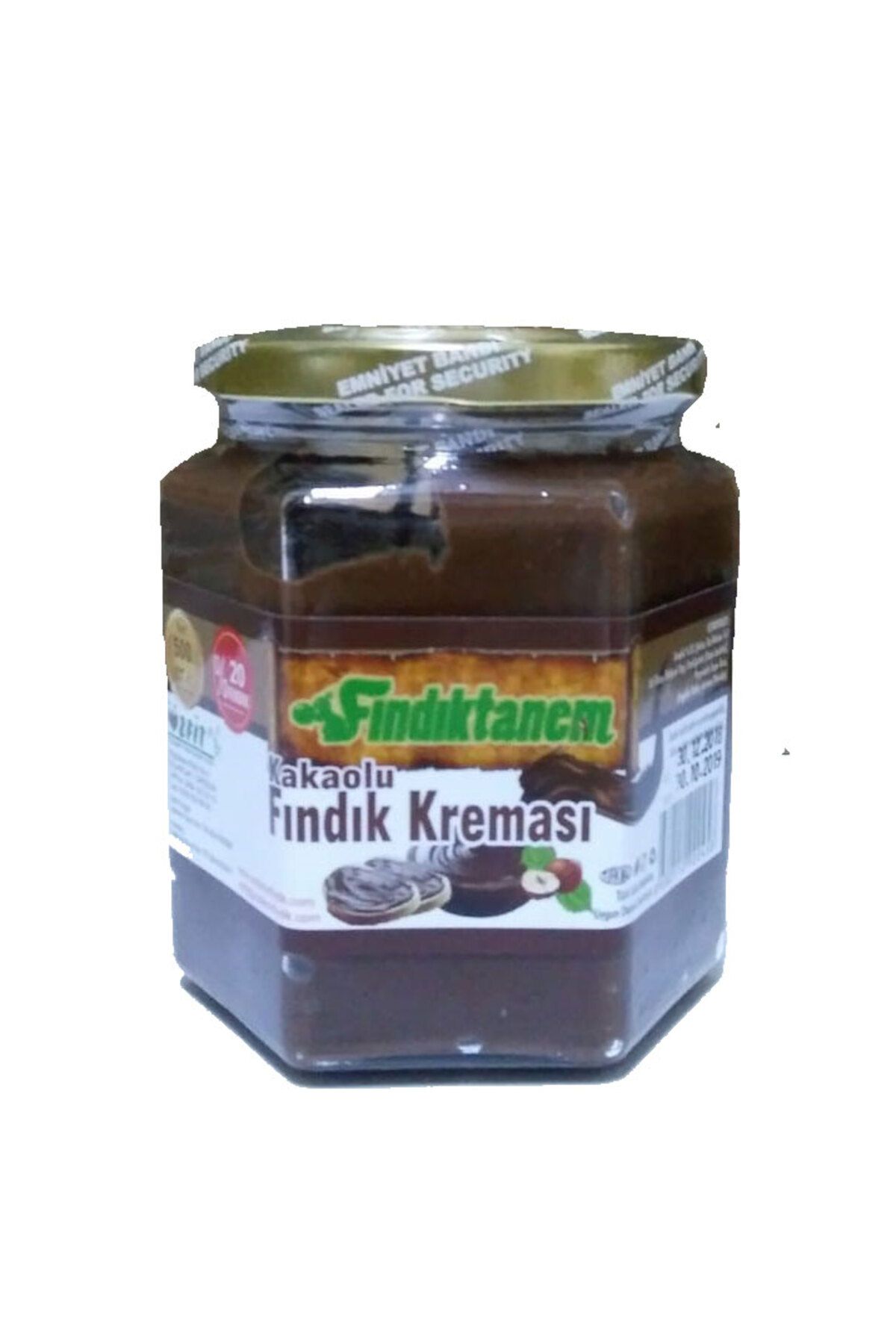 fındıktanem 500 gr. Kakaolu Fındık Kreması (%20 Giresun Fındık İçerir)