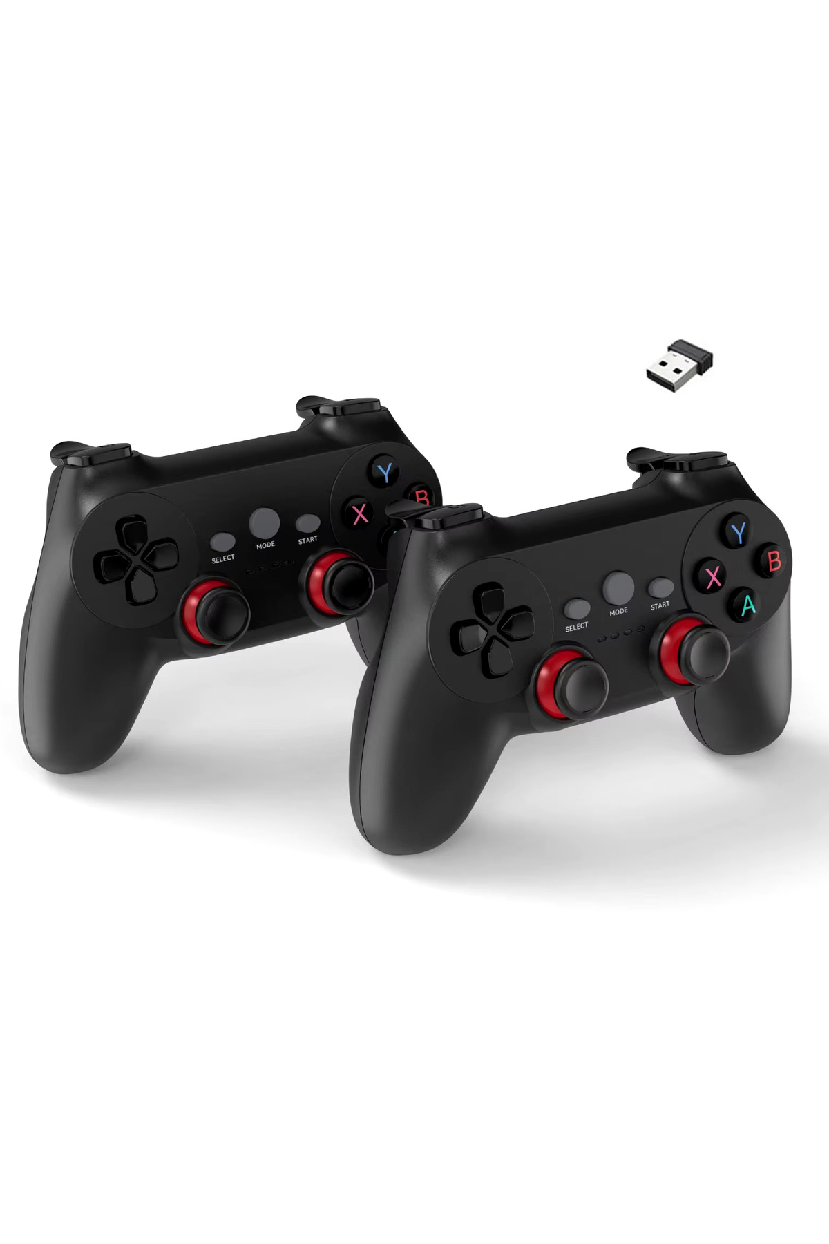 Coverzone 2 Adet 2.4g Kablosuz Pilli Gamepad Pc Uyumlu Joystick ...