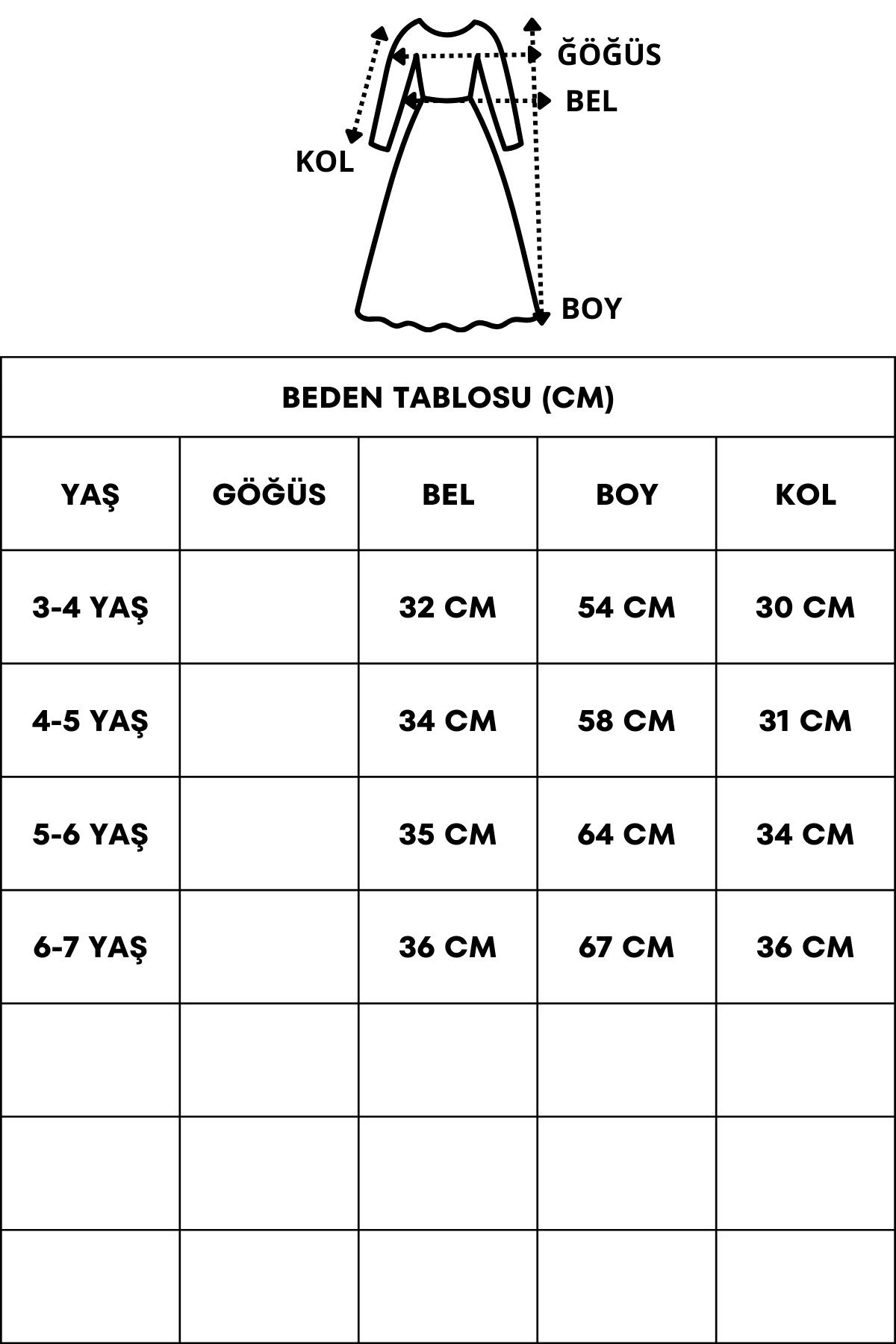 Via Girls-Girl's 3-6 Years Jacquard Pattern Floor Skirt Long Sleeve Dress |   3-6 Years Old Children's Clothing 3