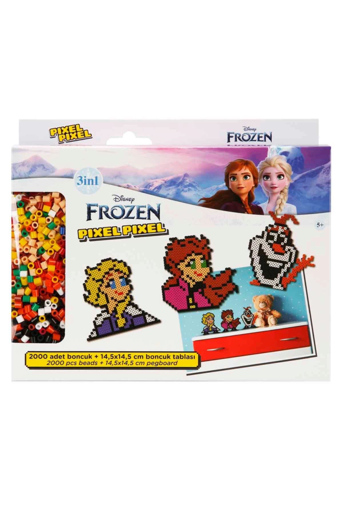 gcaksesuar Nessiworld 3in1 Disney Frozen Pixel Pixel Boncuk Aktivite ve Oyuncak Seti S00005168