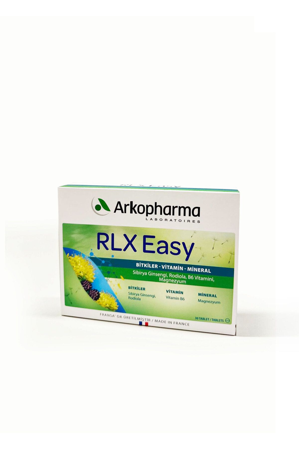 محصولات گیاهی لوح ARKORLX آسان 30 اورجینال Arkopharma