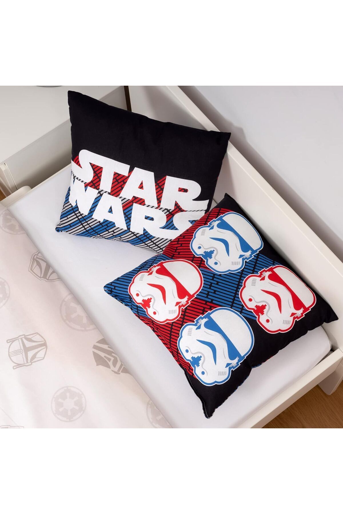 Disney Collection-Star Wars & Stormtrooper - Dekokissen Mit Füllung Und Reißverschluss - 40x40 Cm 4
