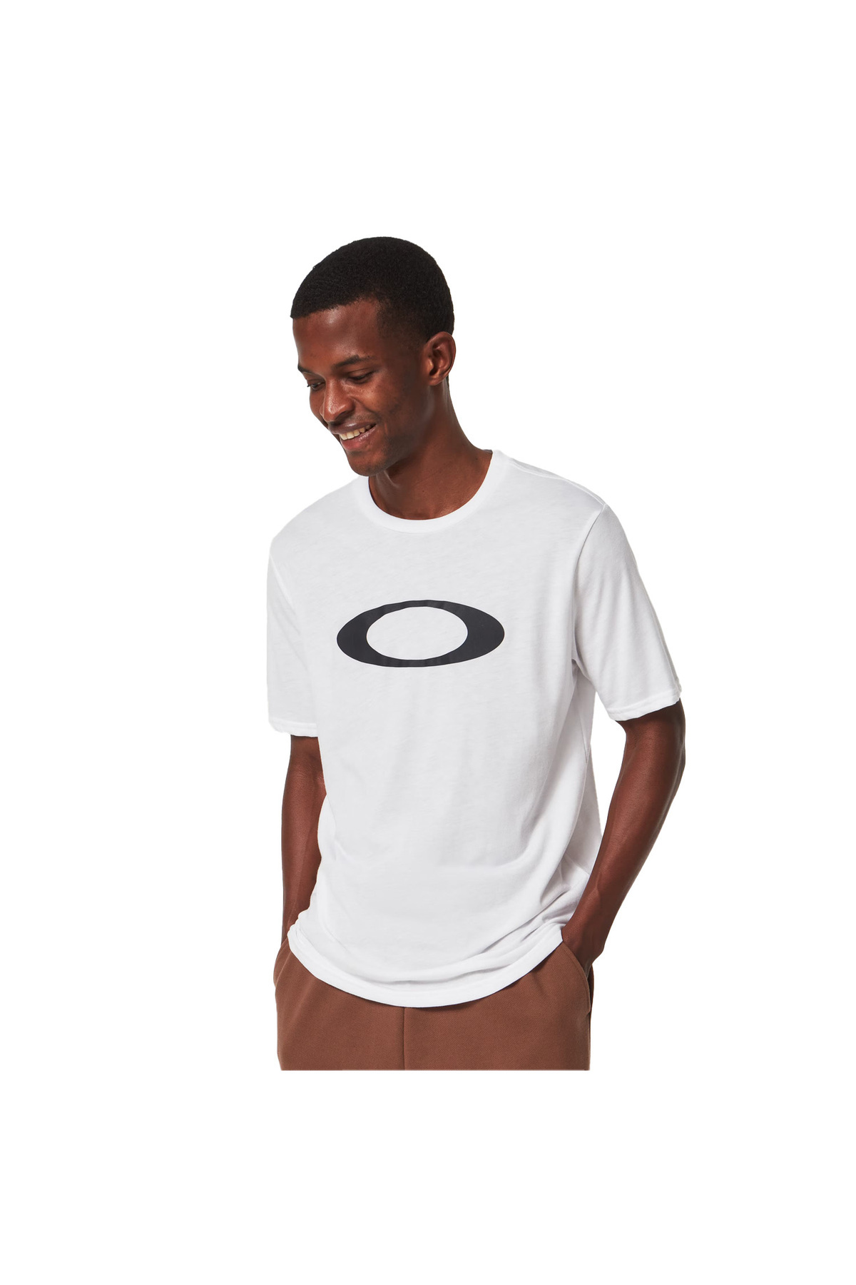 Oakley-O-Bold Ellipse Men's Blue T-Shirt 4