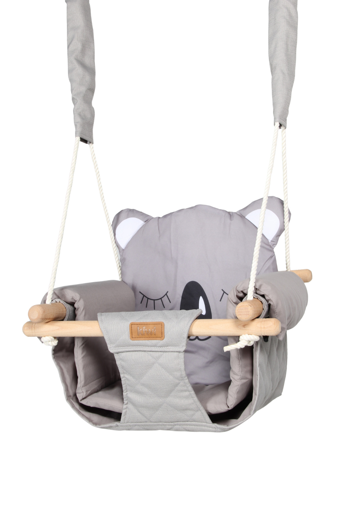 Kiwi Figürlü Ahşap Salıncak, Minderli, Bebek Salıncak, Ev Tipi Salıncak, Bahçe Çocuk Salıncak fotoğrafı 6 (önizleme)