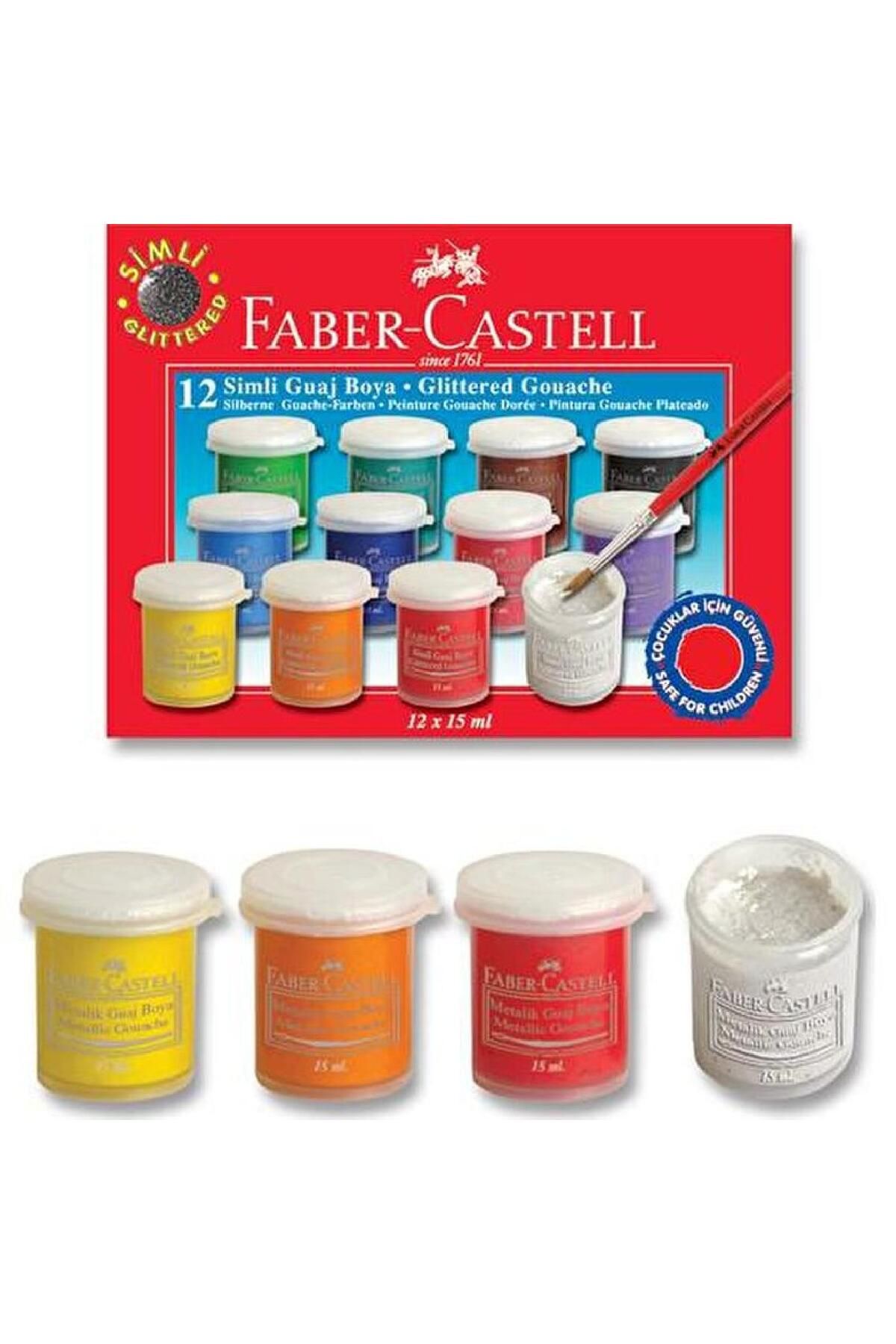 Faber Castel FABER-CASTELL SIMLI GUAJ BOYA 12 RENK