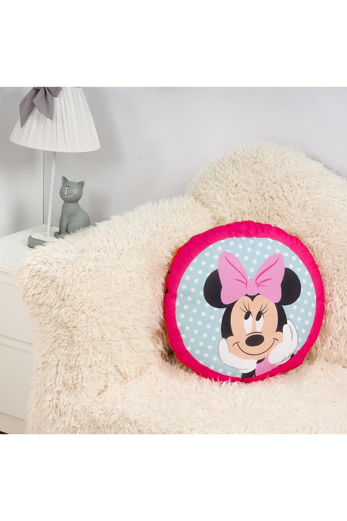 Disney Collection-Mickey Mouse - Dekokissen Mit Füllung Und Reißverschluss - 40x40 Cm 6