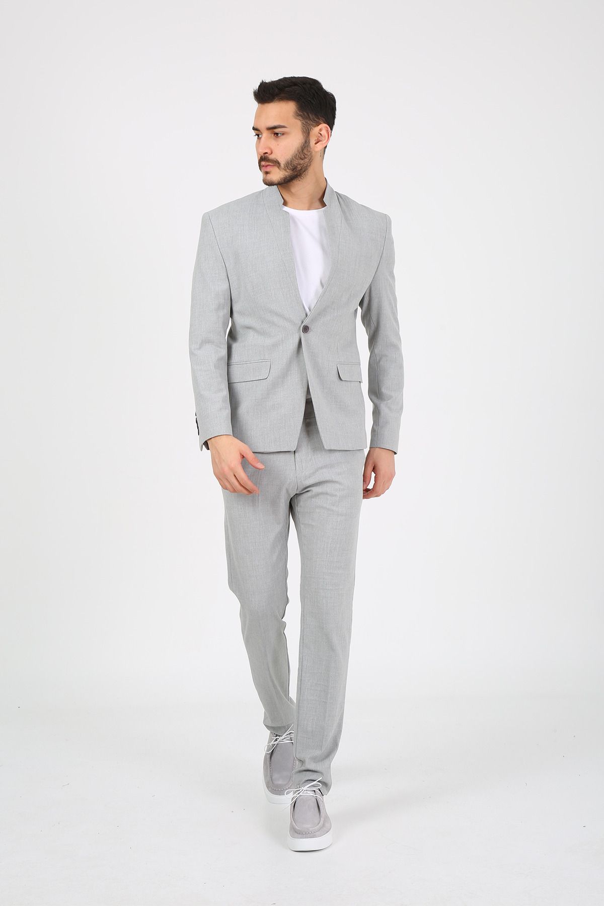 costume pour hommes 4059 a grey 2