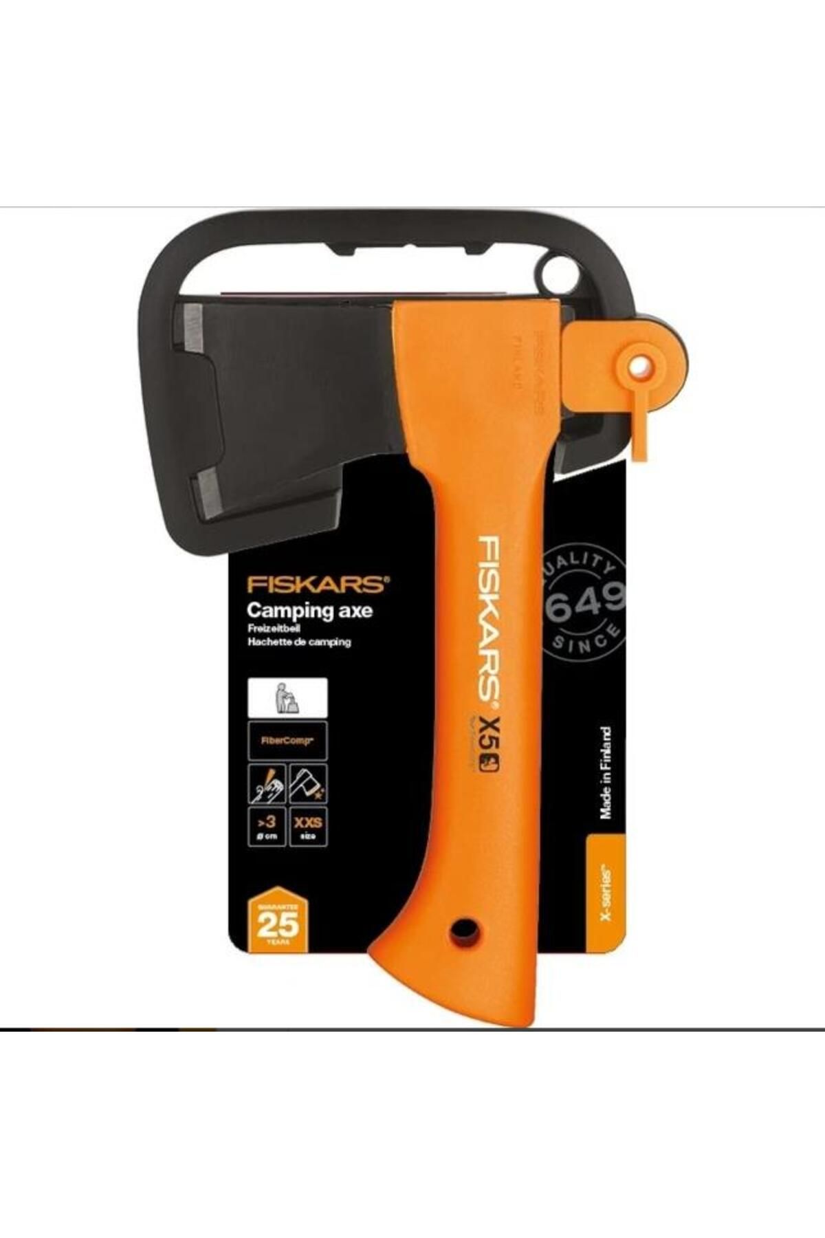 FiSKARS X5 Kamp Baltası 630 Gr Balta