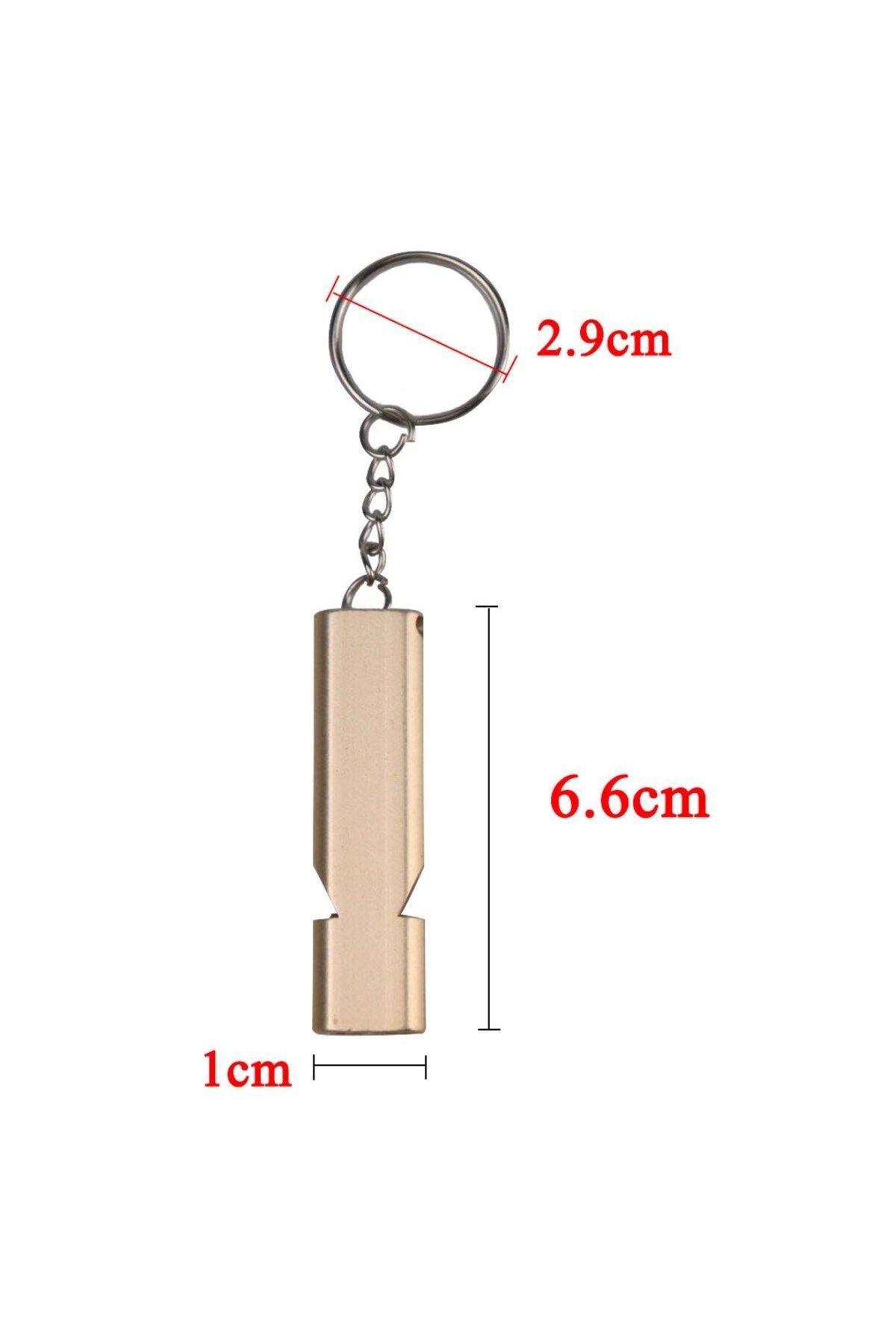 Kapamarka-S.O.S Emergency Survival Aid Whistle - Aluminum Whistle Keychain, Camping Hiking Accessory 3