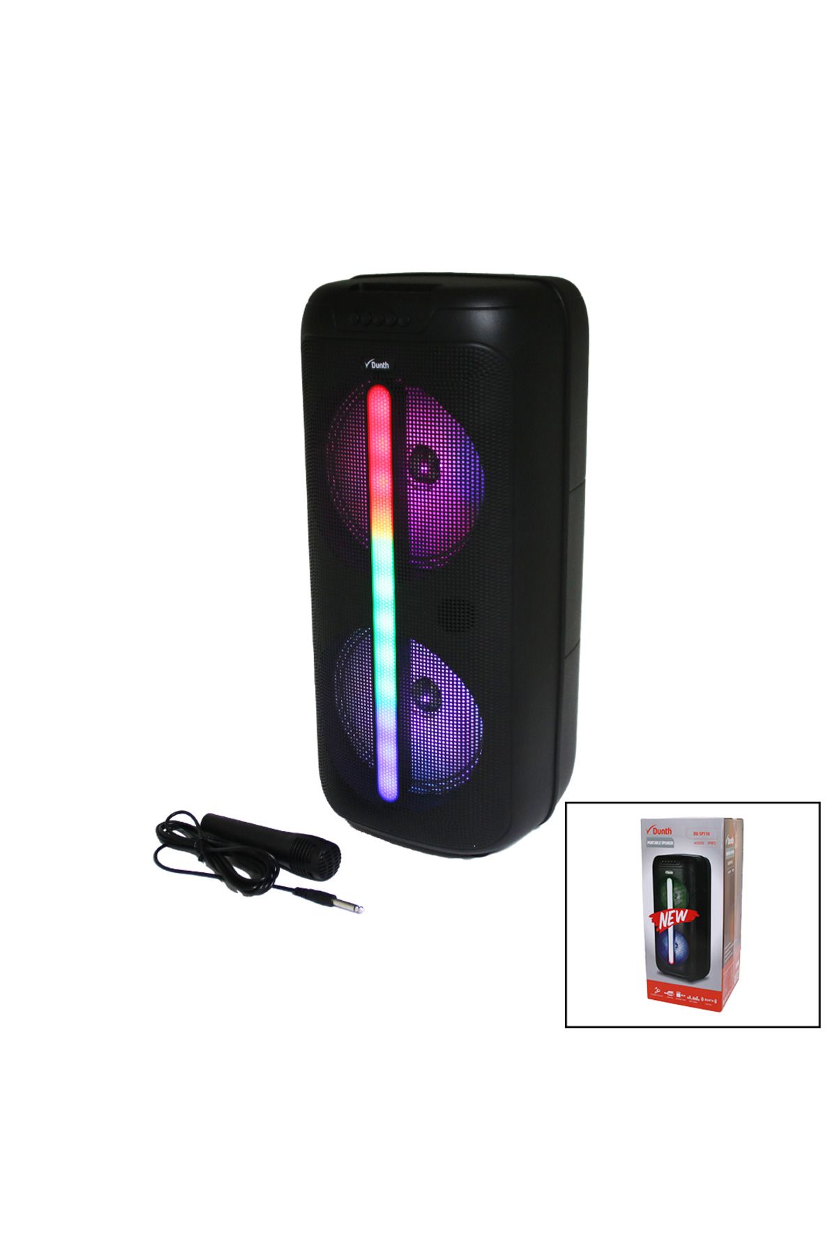 feifei SD/USB/FM GİRİŞLİ ŞARJLI BLUETOOTH SPEAKER 4000W DU-SP110 (4767) - AYS6596-5054