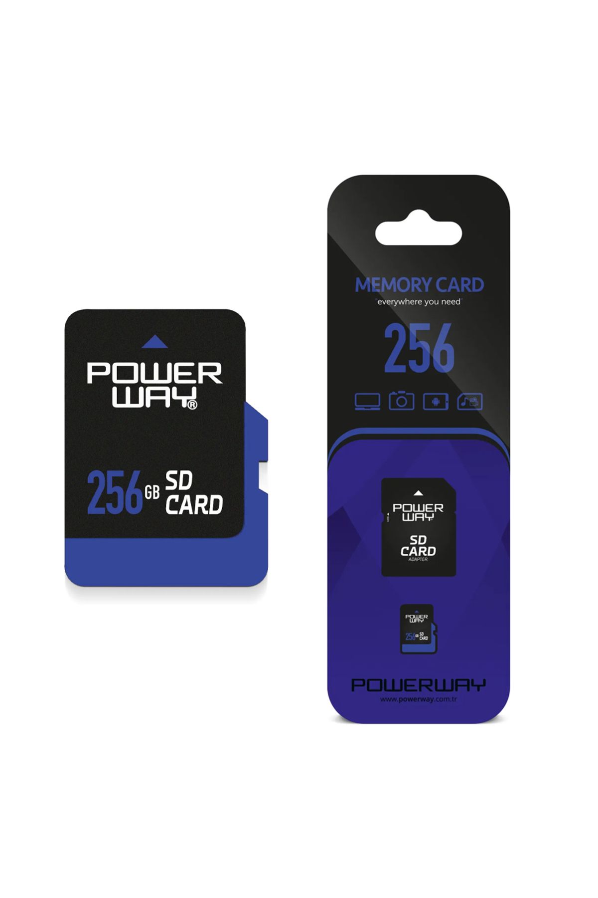 POWERWAY PWR-256 256 GB MICRO SD HAFIZA KARTI