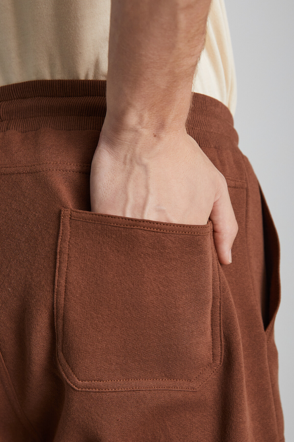 شلوار اسپورت مردانه راسته فاق نرمال | GRIMELANGE GORAN01082024 - تصویر 5
