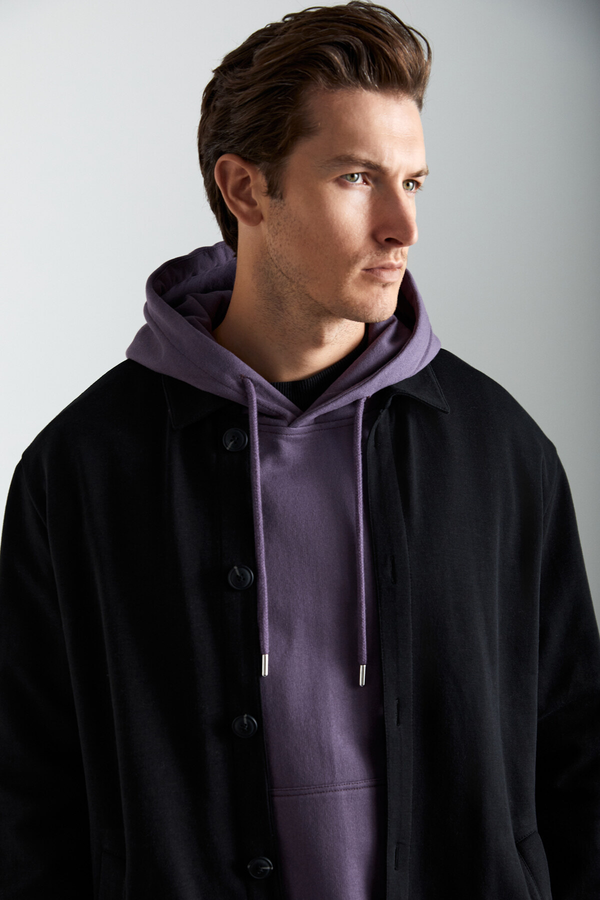 GRIMELANGE  CALIANTE Erkek Regular Siyah Ceket - Görsel 5