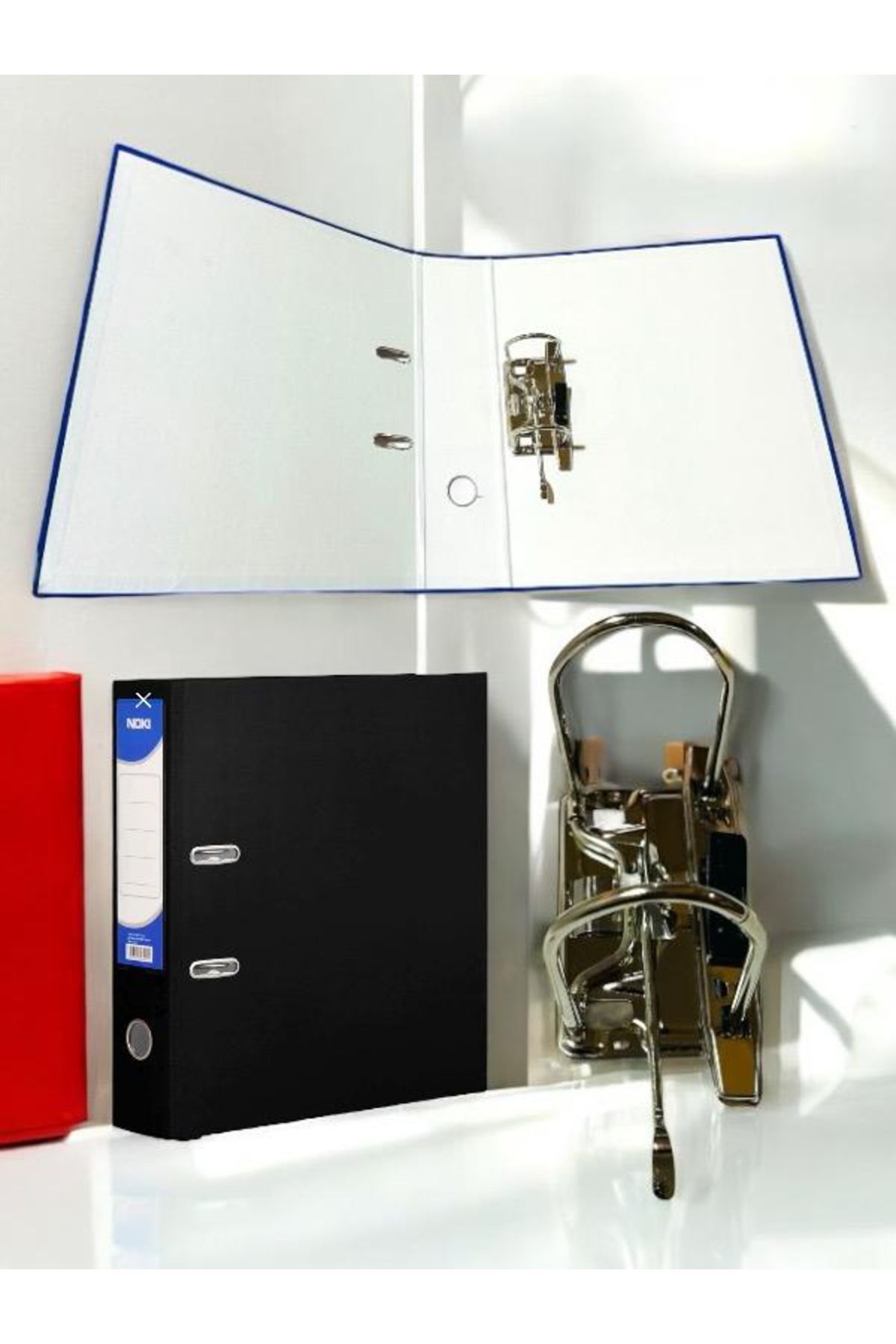 tiny hands-Noki Black Wide Plastic Folder Black File Wide Black Folder Archive Folder Archive File 2