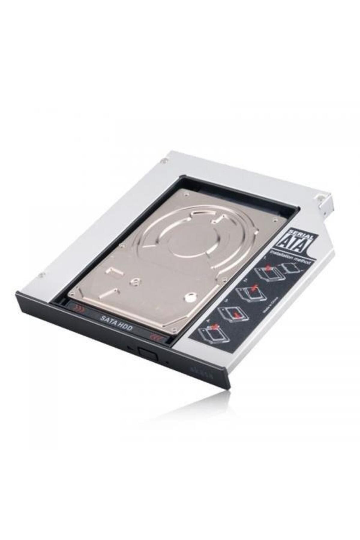 efiksbilisim 9.5 MM HDD SLİM CADDY LAPTOP DVD TO SSD KUTU SATA