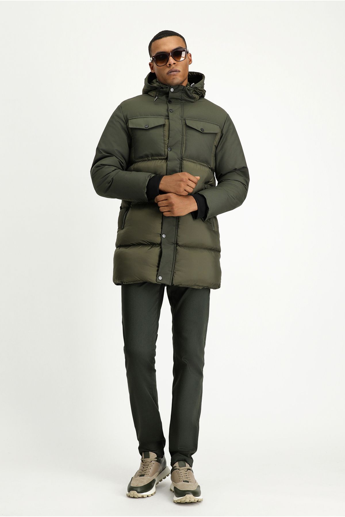 Kiğılı-Hooded Sports Puffer Coat 3