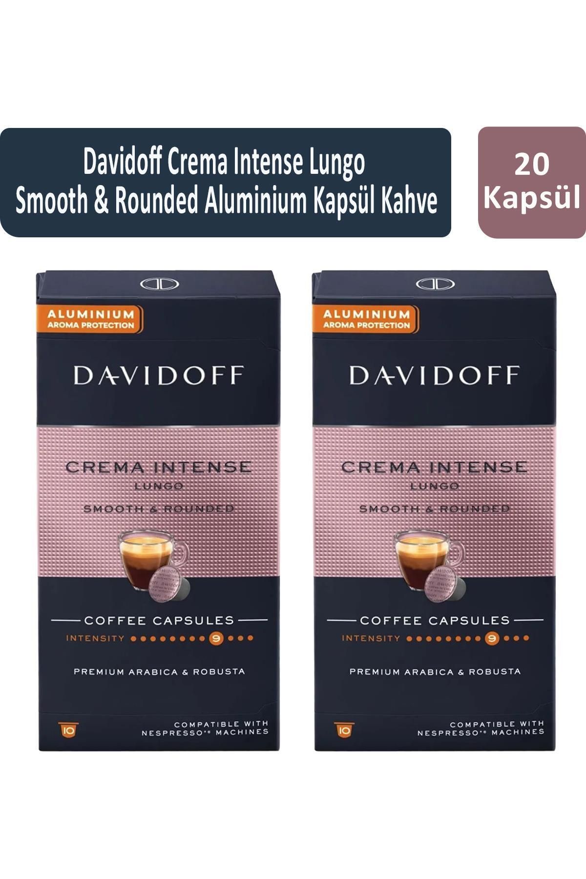 Tchibo Crema Intense Lungo Smooth & Rounded Kapsül Kahve x 2 Adet