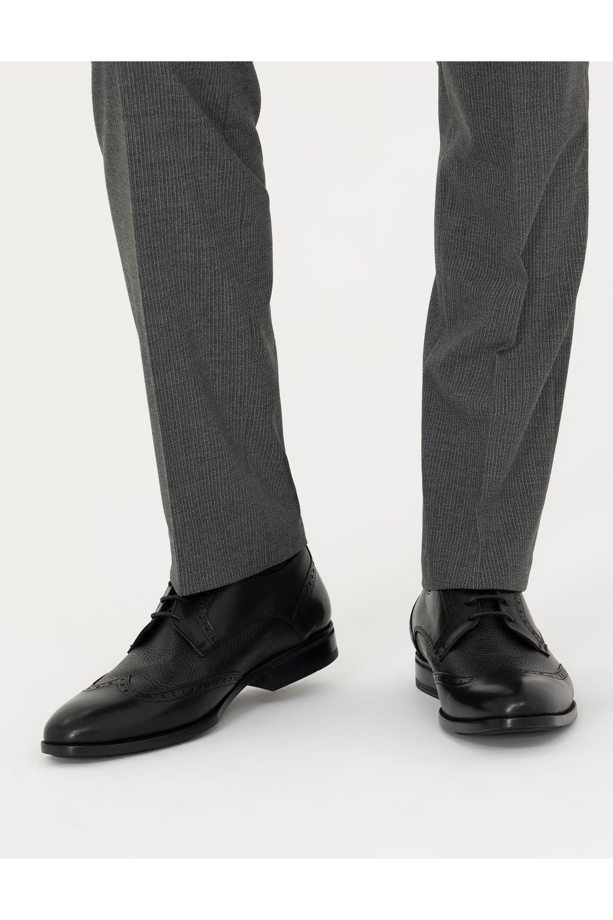 کفش کلاسیک مشکی 50267887-VR046 Pierre Cardin