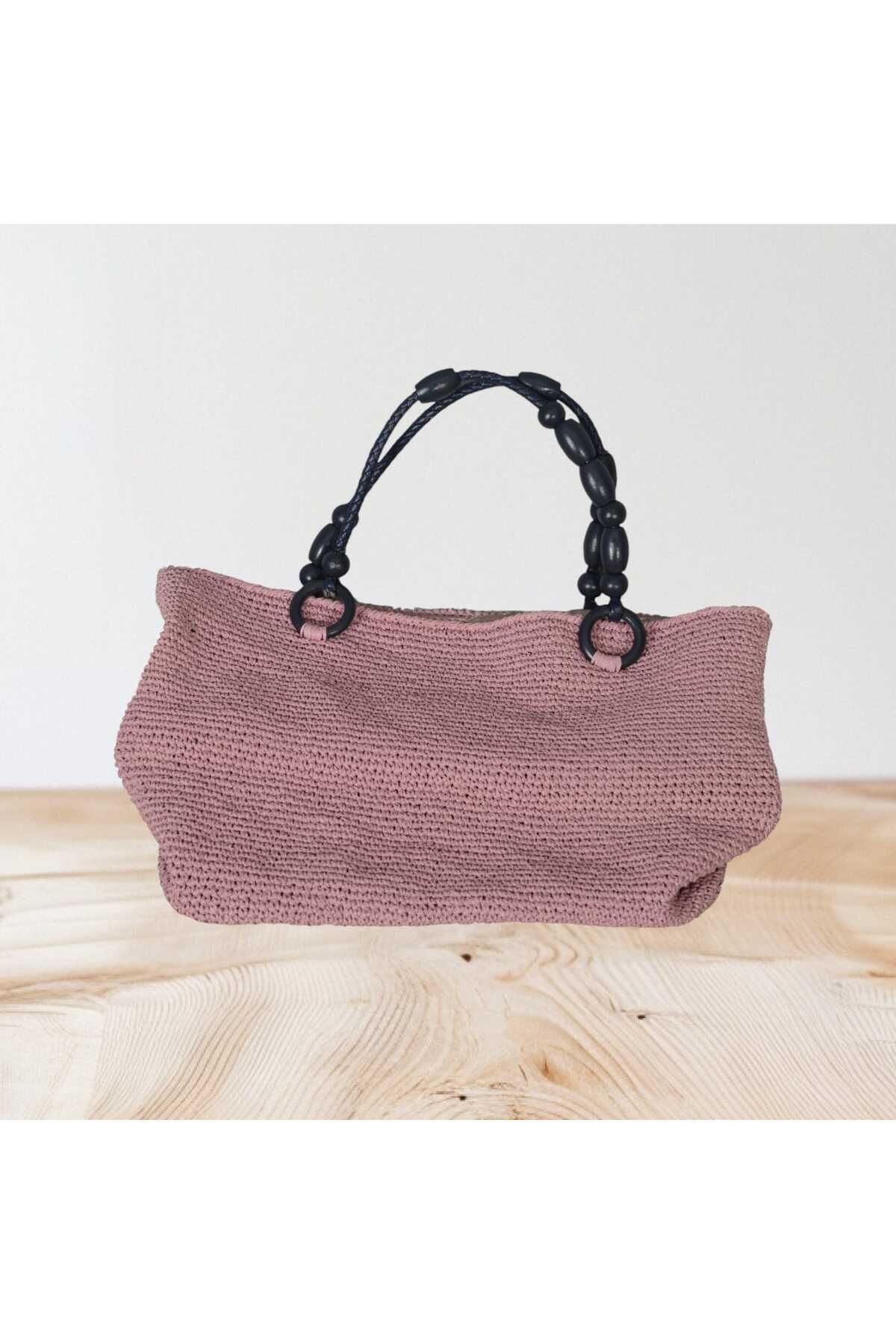 Hazem Tasarım-Macrame Knitted Bag |   Decorative Hand Knitted Bag 3