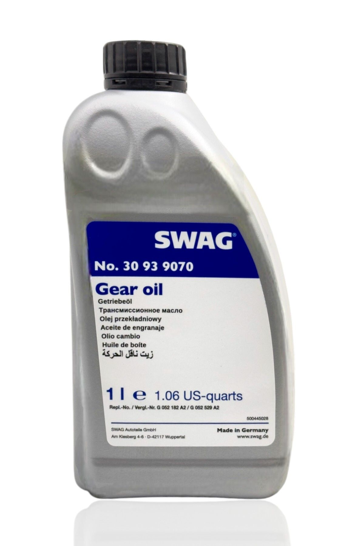 SWAG 30 93 9070 Şanzıman Yağı – 1L | Uzun Ömürlü ve Yüksek Performanslı Dişli Yağı | Made in Germany