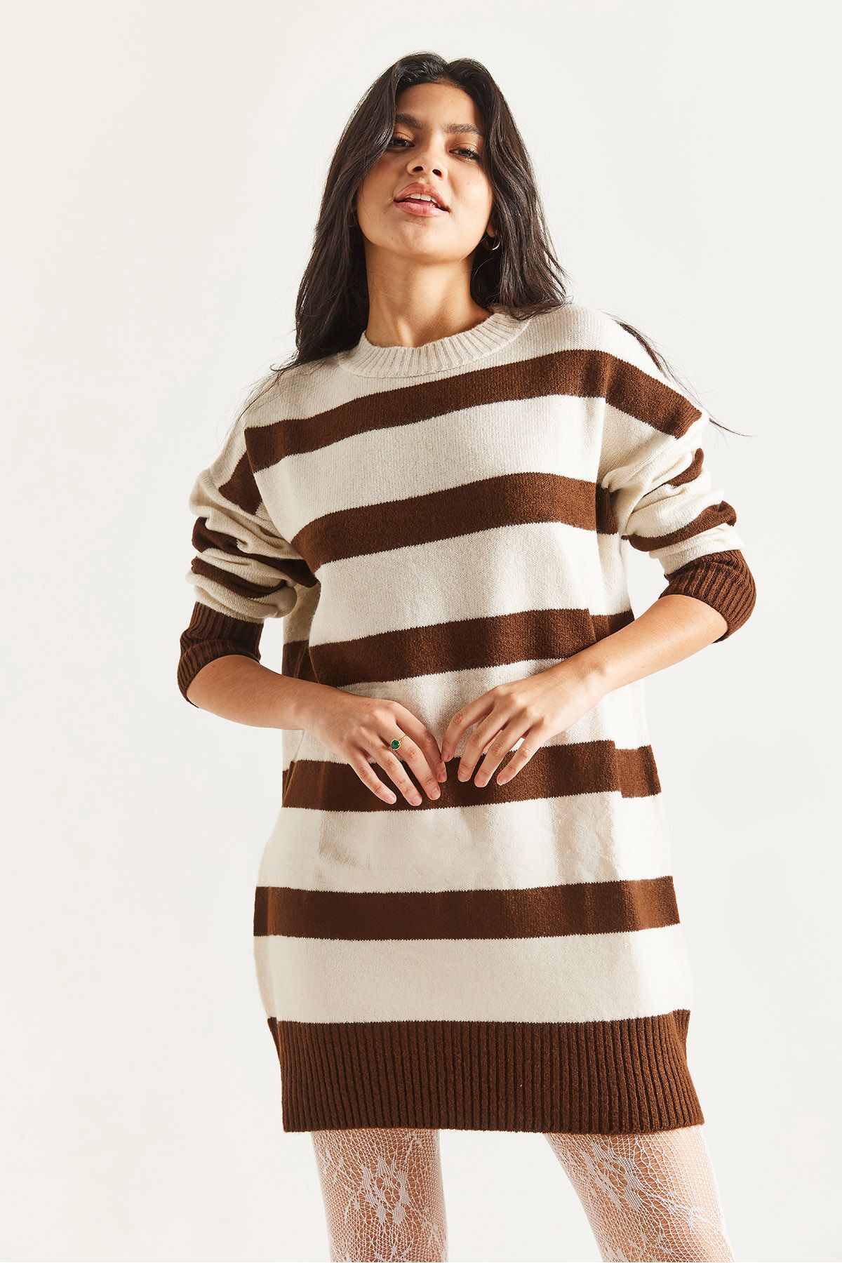 İKLİM LİFE-STRIPED KNIT TUNIC 2