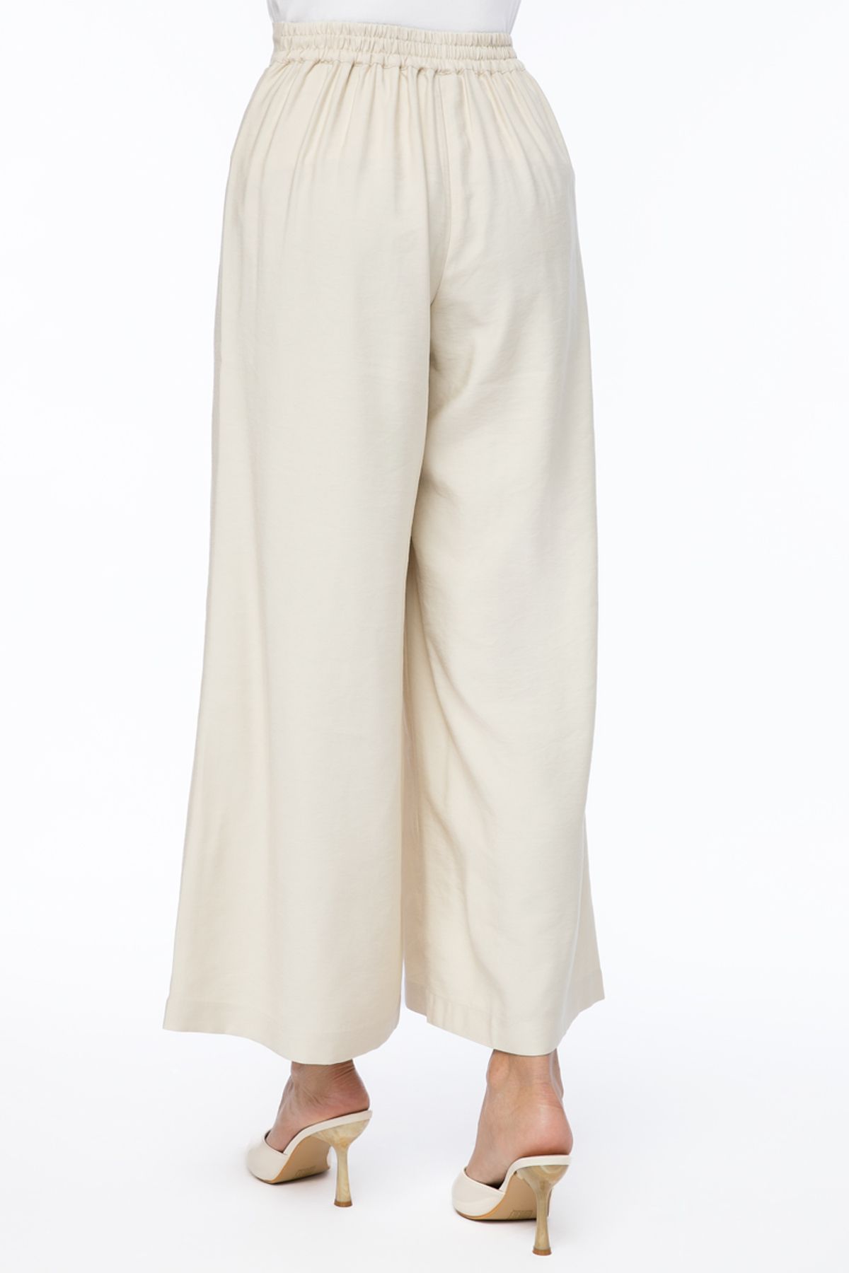 RİNA-Relaxed Calm Casual Pant Beige 4