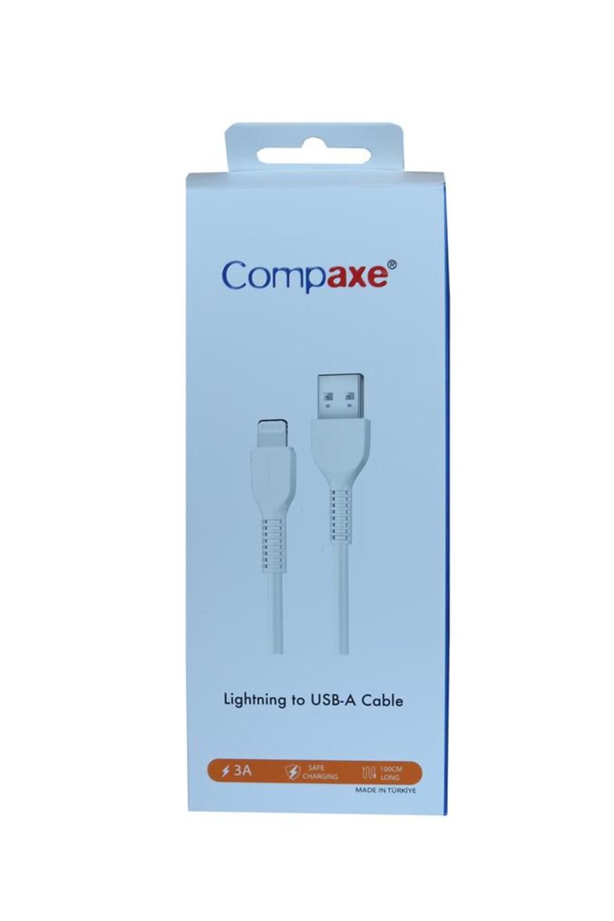 Vobotek Teknoloji Compaxe CTK-BLU Usb 3.0 1mt 3A Lightning Şarj Kablosu