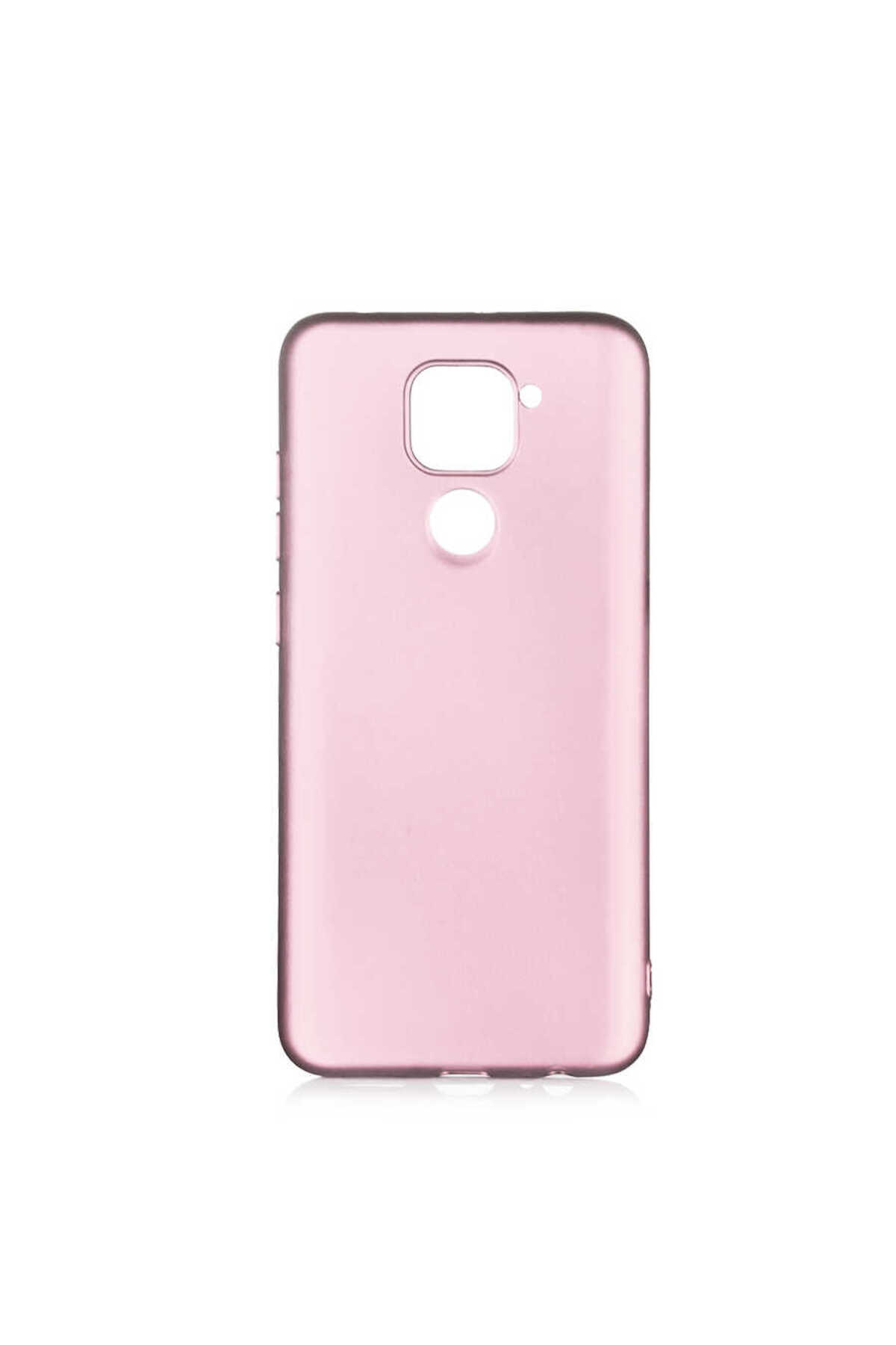 Xiaomi Redmi Note 9 Case Flexible and Durable Premium Silicone Cover - Rose Gold