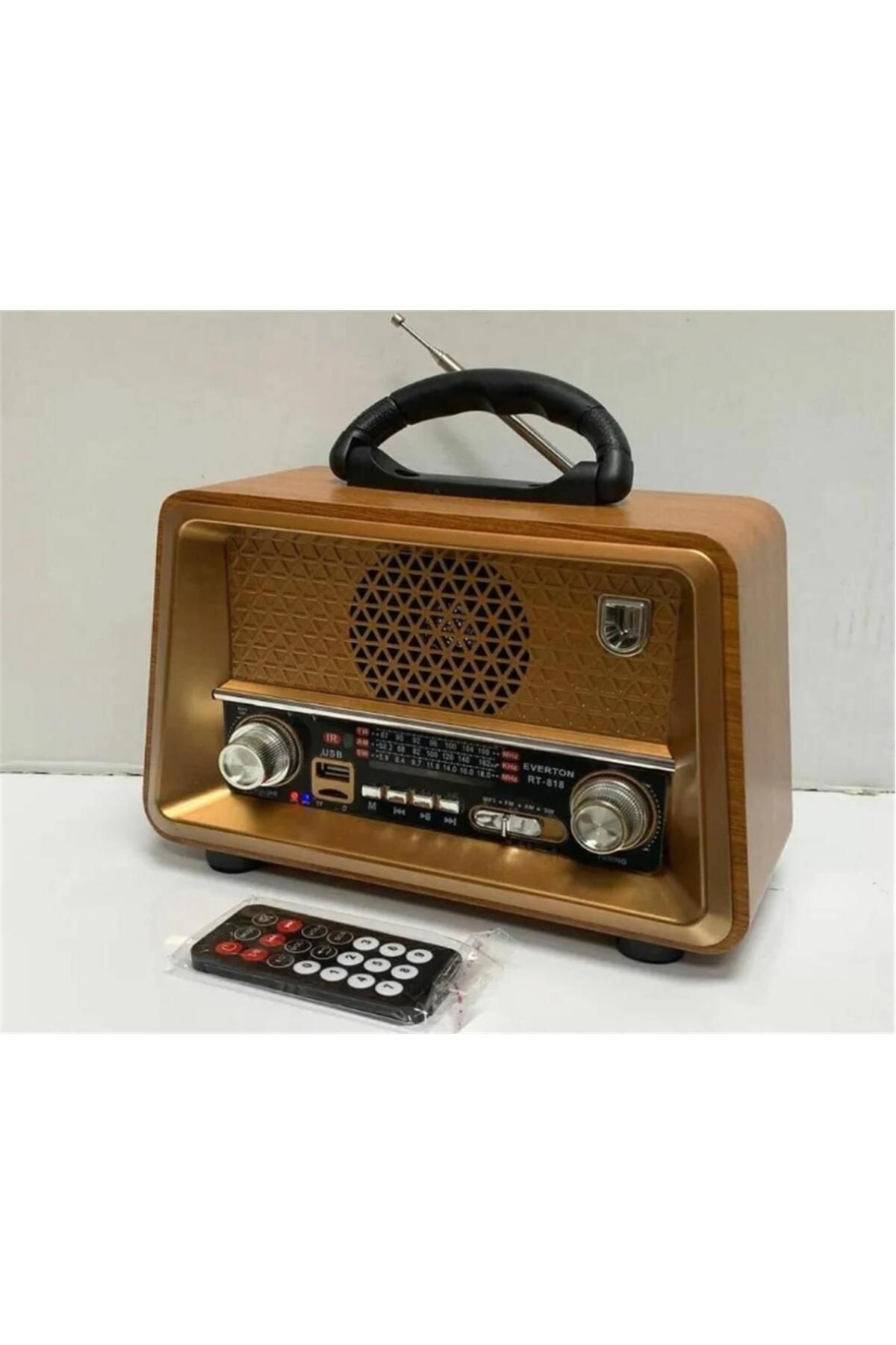 Vobotek Teknoloji Everton RT-818 Bluetooth-USB-SD-FM Nostaljik Radyo
