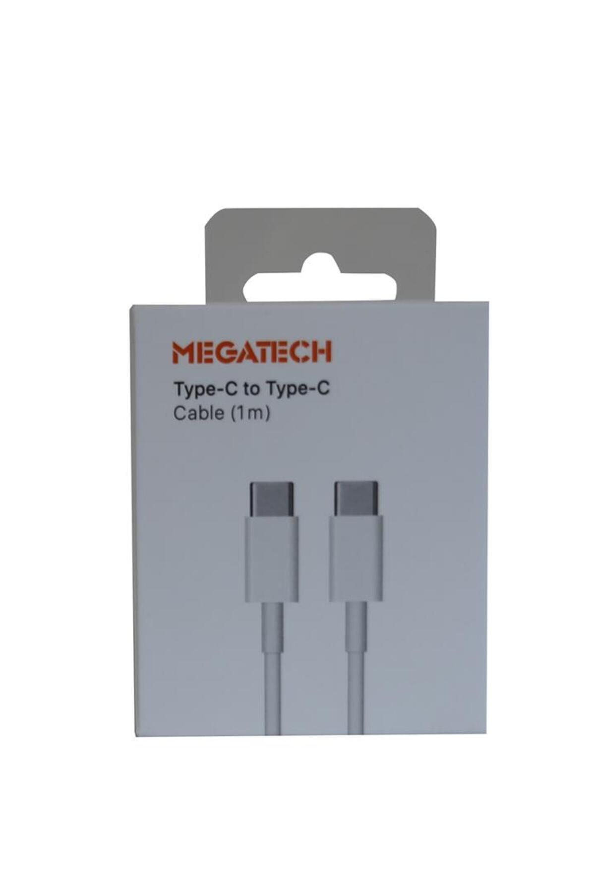 Vobotek Teknoloji Megatech MG-IP15TT 1mt Usb Type-C to Type-C Şarj ve Data Kablosu (Iphone 15 Uyumludur)