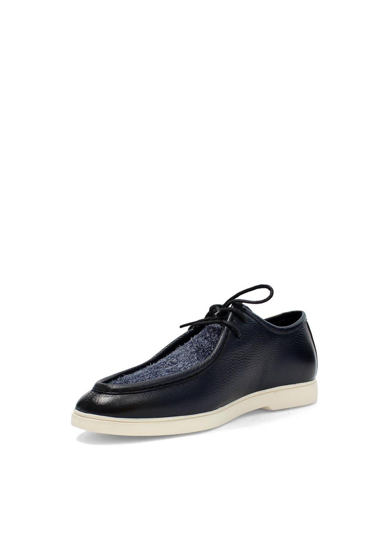 Celal Gültekin-Navy Blue Men's Shoes 064 1042-16536 4