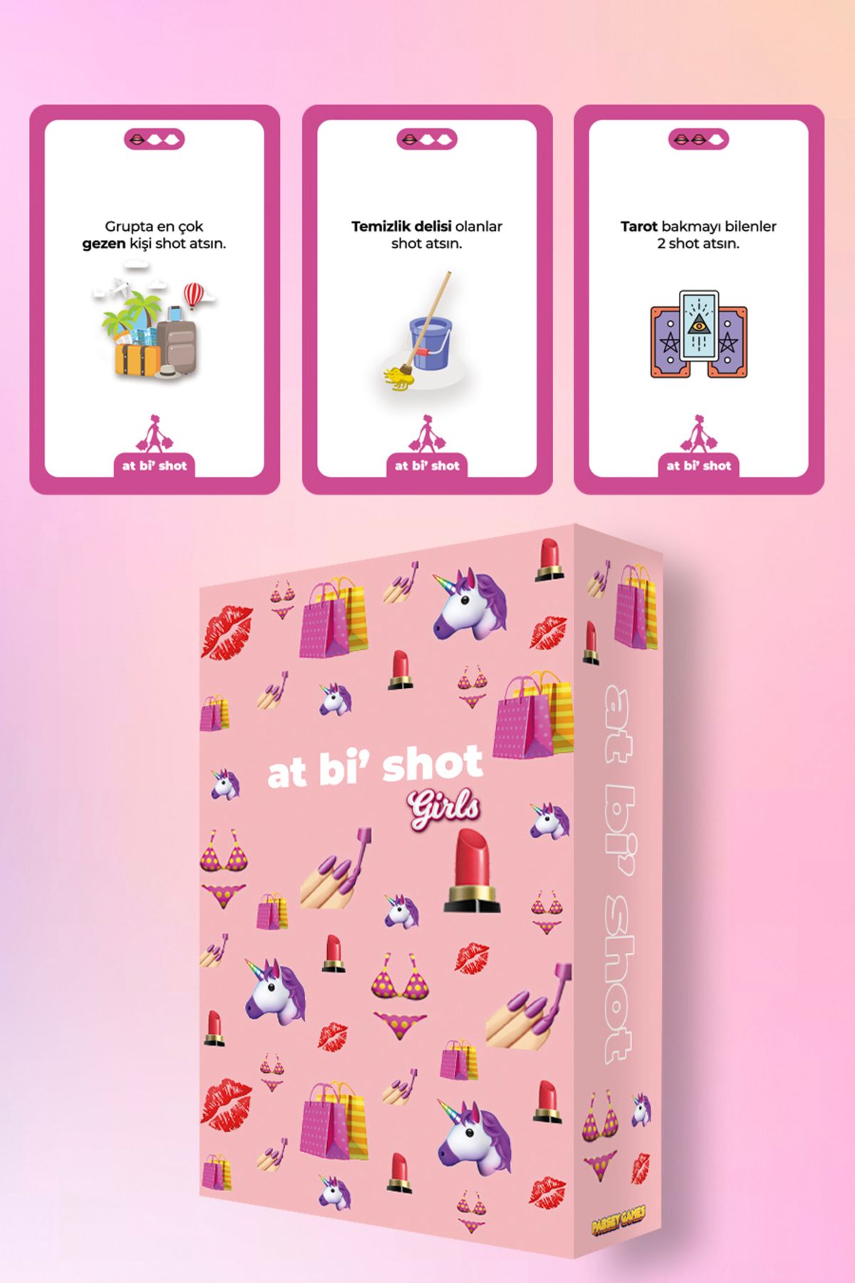 Girls - Kızlar Gecesi | Shot Oyunu | Kız Kıza Oyun | Kart Oyunu