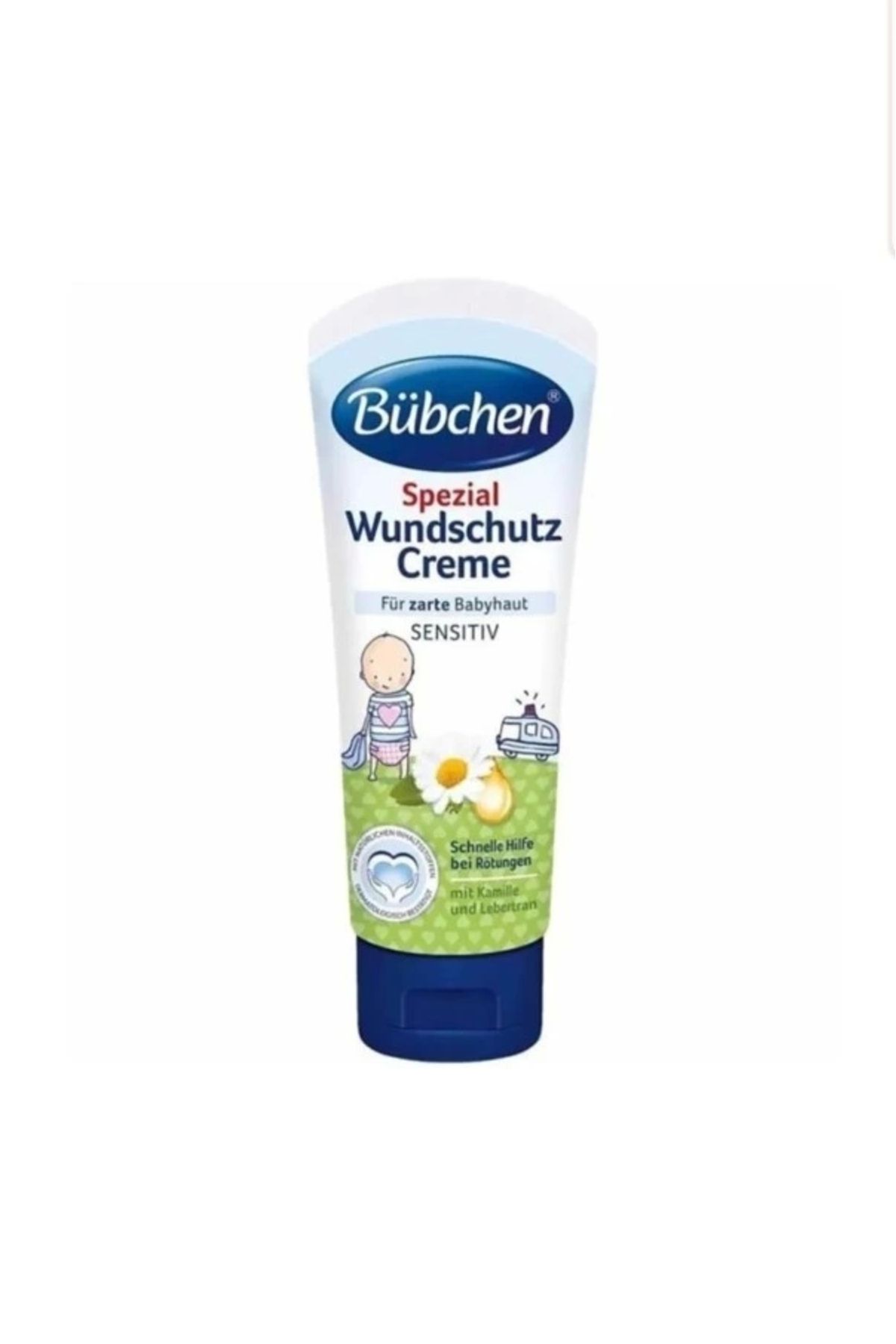Bübchen-Sensitive Diaper Rash Cream Travel Size 10 ml (SENSITIVE WUNDSCHUTZ CREME) 1