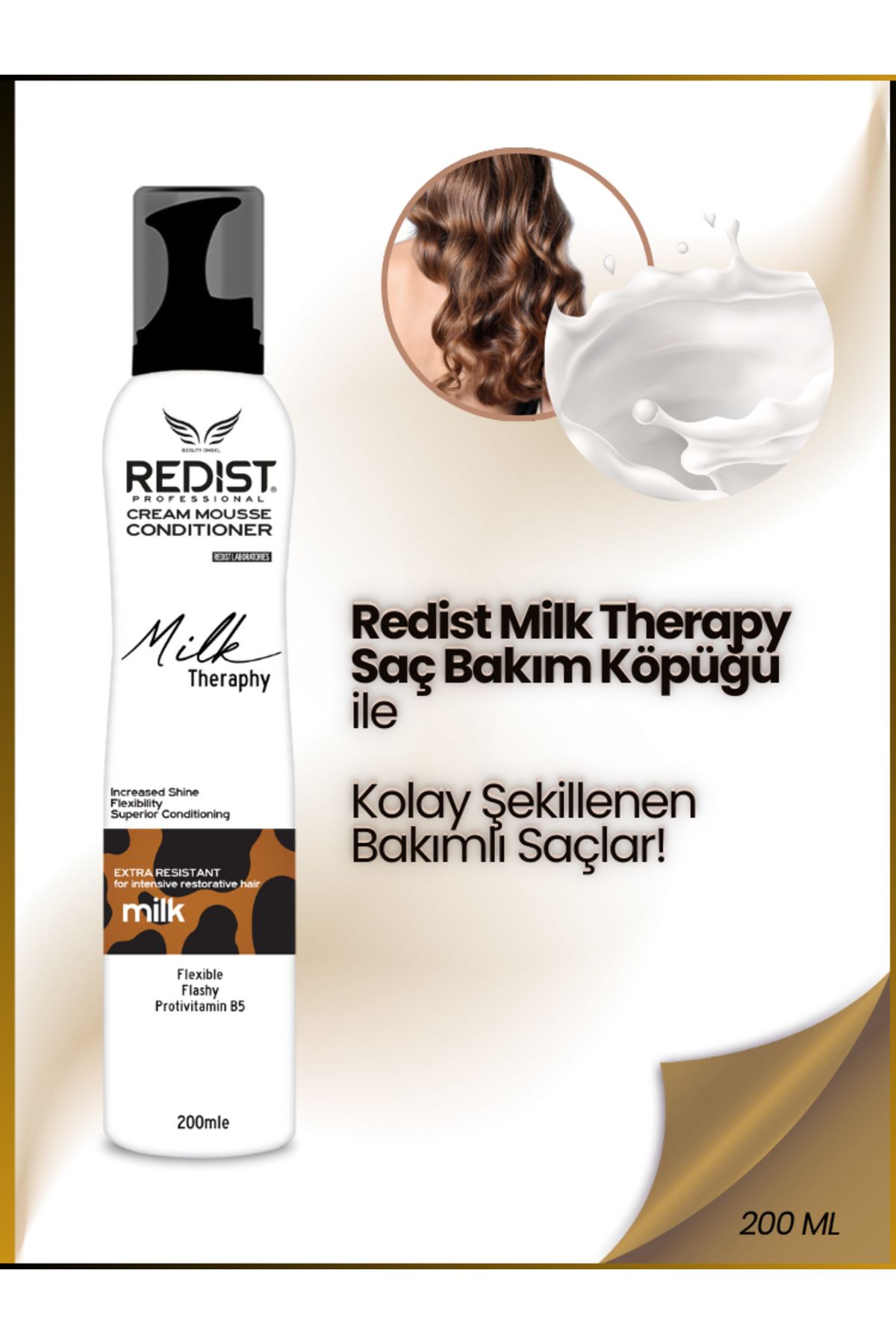 Redist Milk Therapy Saç Köpüğü 200 ml