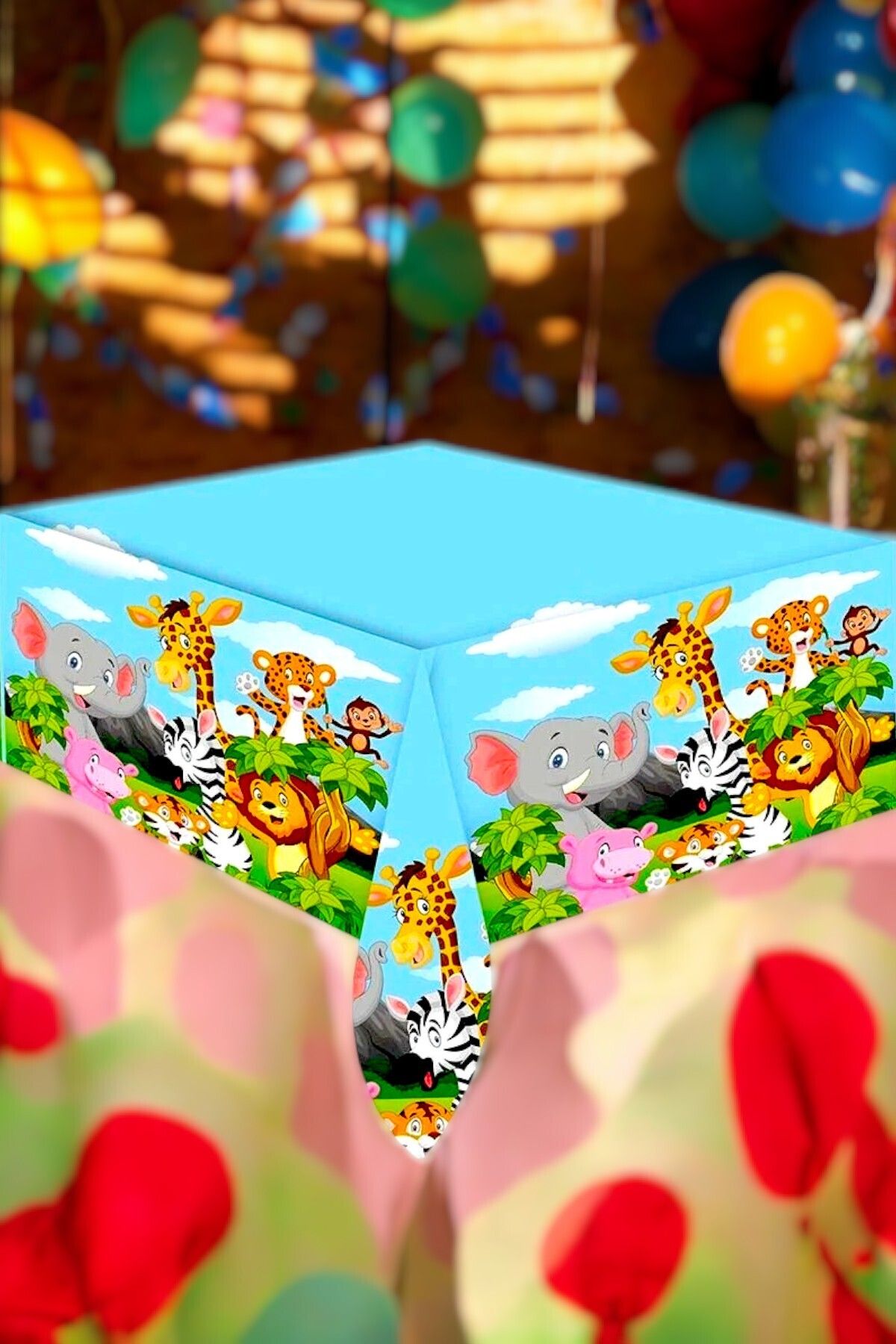 VibeHome-Safari Themed Tabletop - for Birthday Party and Fun Events 1