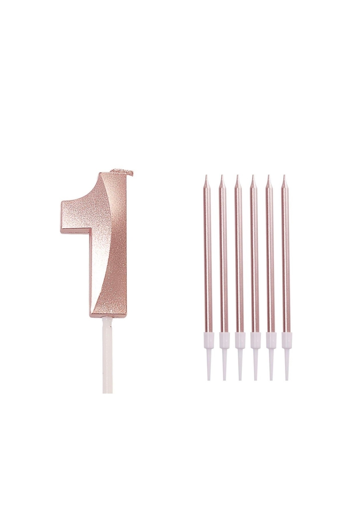 Öztürkpartievi 1 Yaş Rosegold Mum