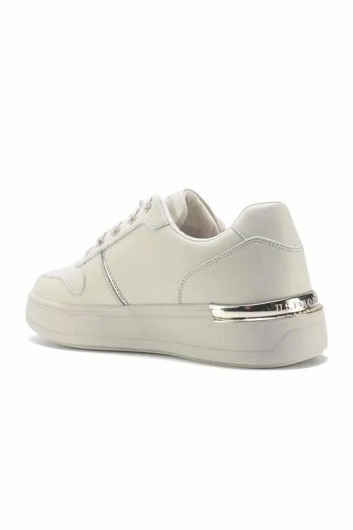 اسنیکر نود زنانه U.S Polo Assn. کفش ورزشی Alka 4fx 101532313bej U.S. Polo Assn.