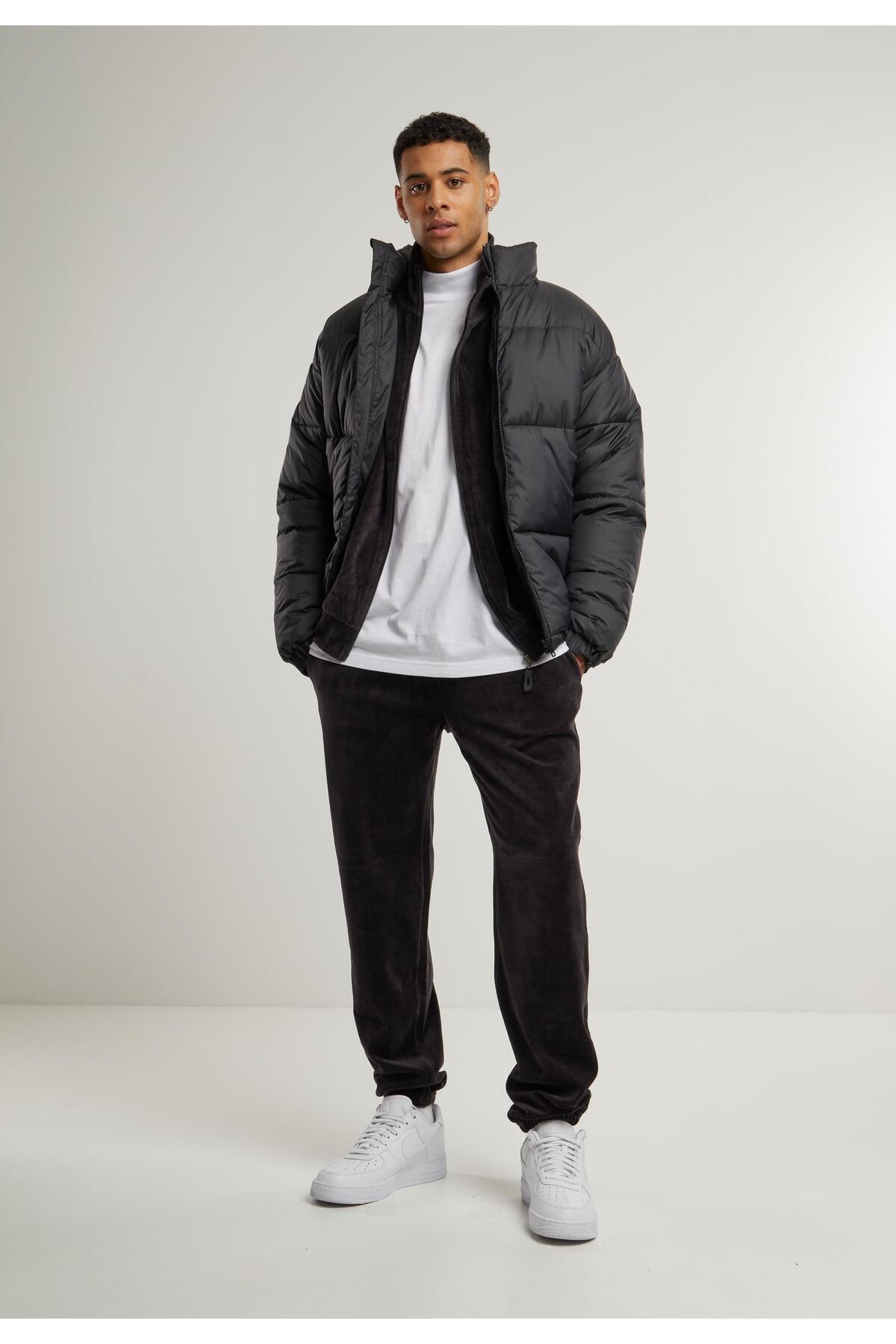 Urban Classics-Velvet Trackpants 7