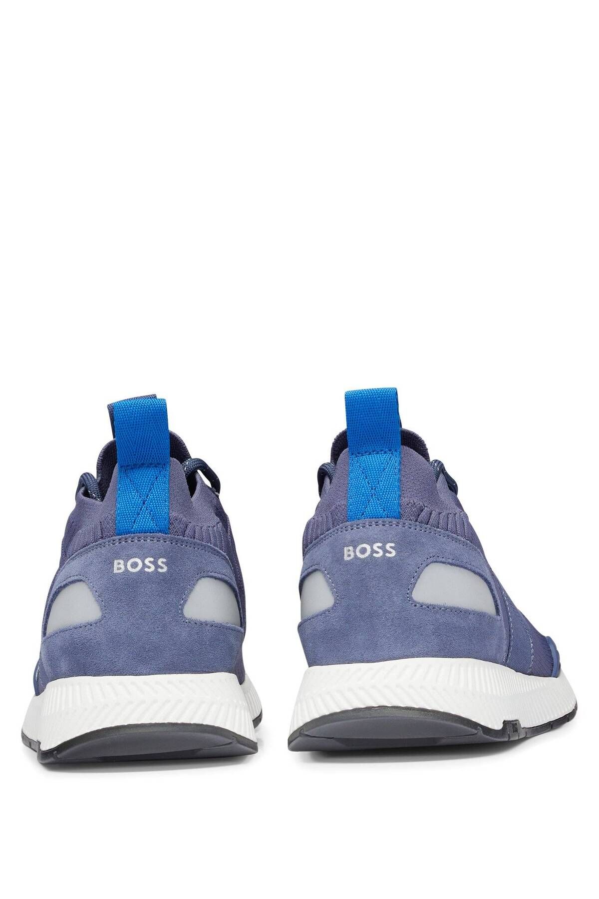 کفش پیاده روی مردانه تیتانیوم رونق اورجینال BOSS