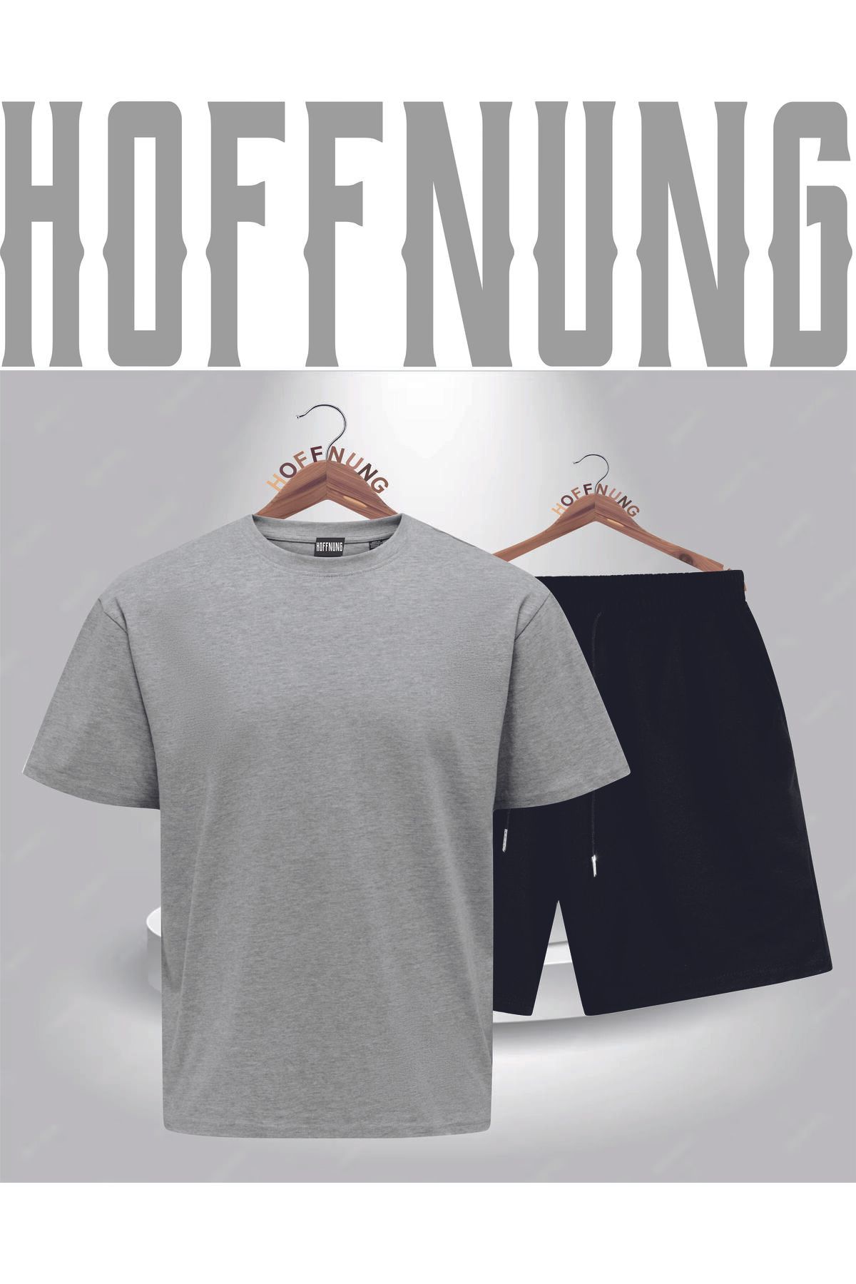 HOFFNUNG Full Shorts Logo 2lü Alt-üst Takım