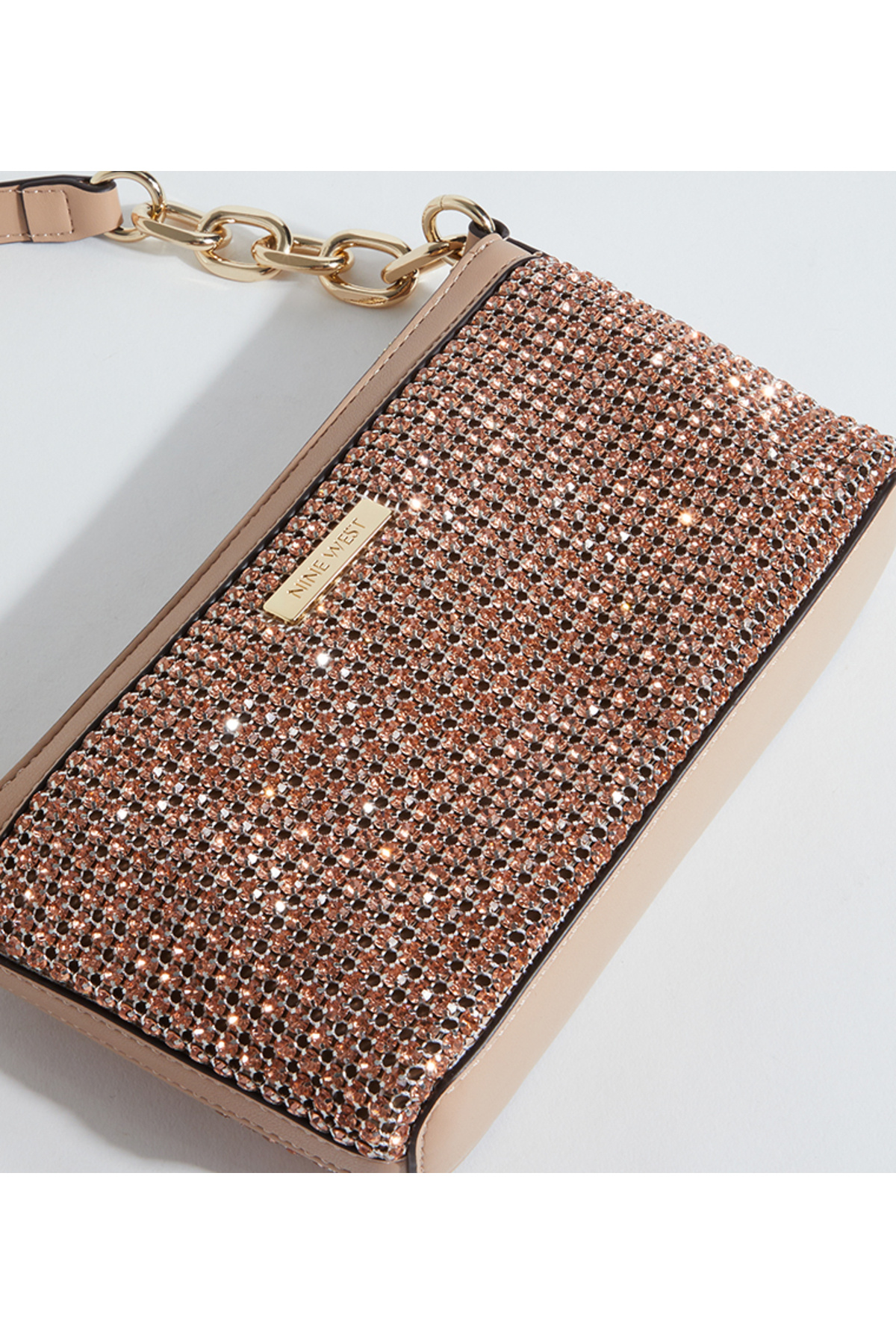 Nine West-Women Nude Clutch 3