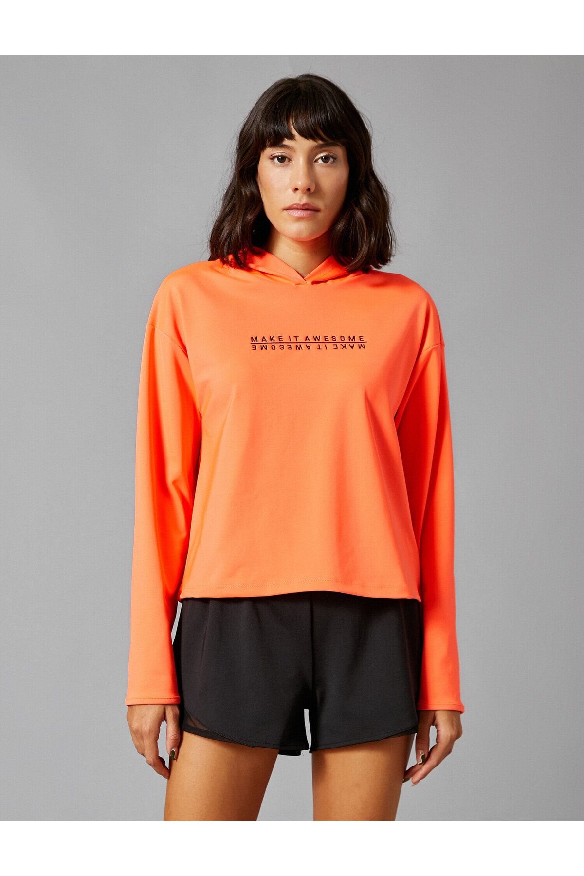 Koton-Sweatshirt - Orange - Regular Fit 3