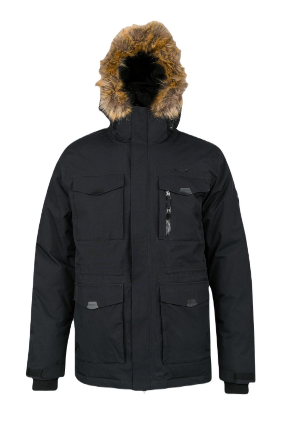 2AS-Saalbach Down Coat Black 1