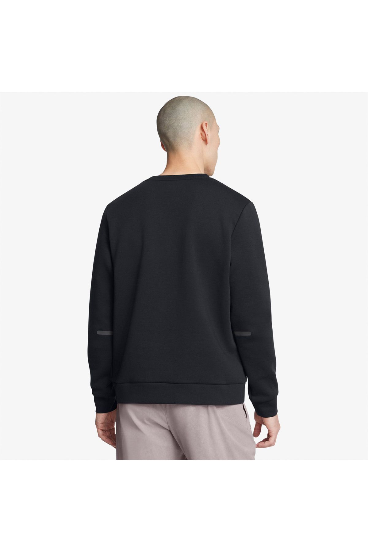 Under Armour-Unstoppable Flc Crew Eu Men's Black Sweatshirt 3