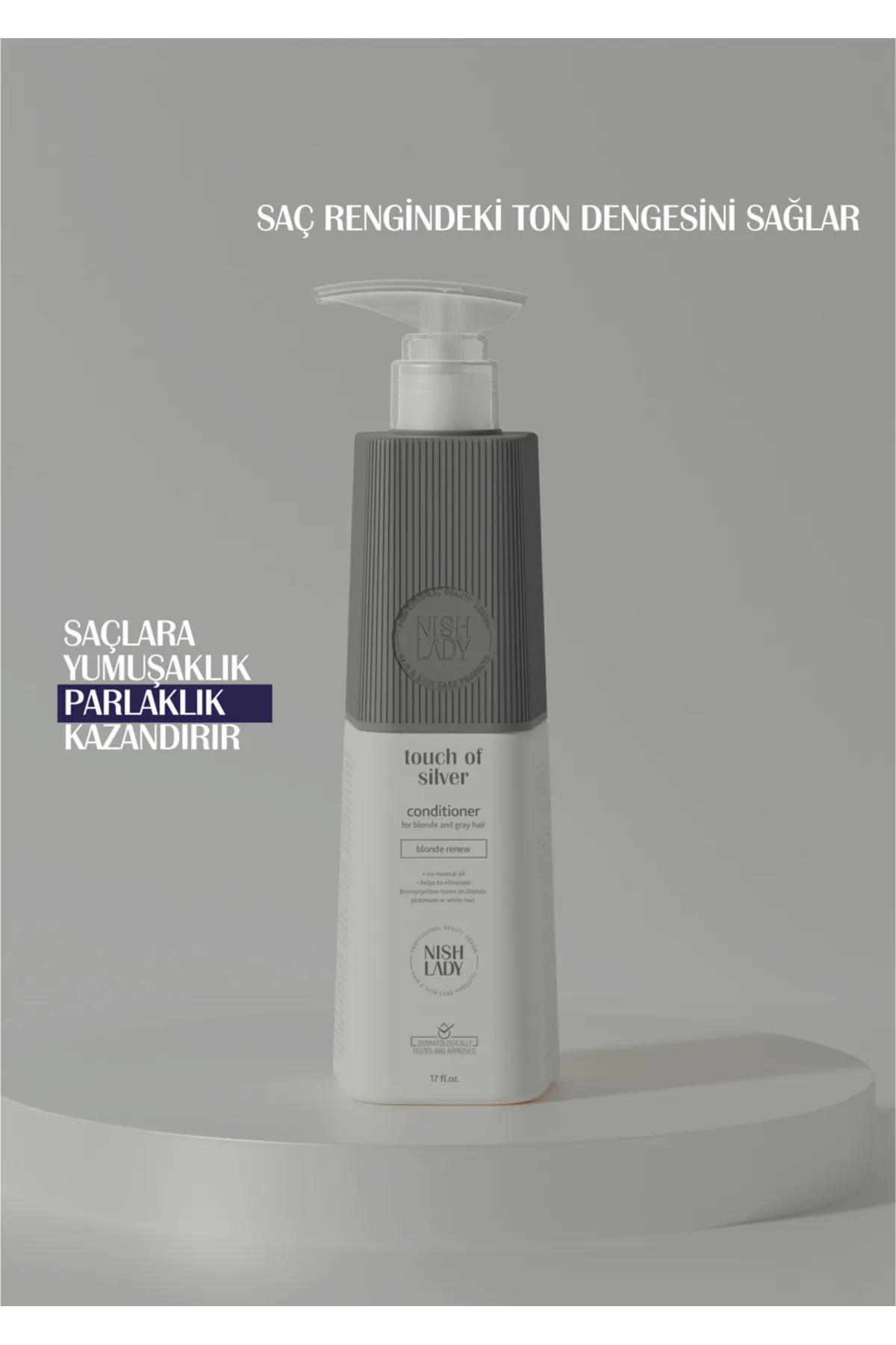 Touch Of Silver Saç Bakım Kremi 503ml / Dore Yok Edici Mor Saç Kremi — NLSŞ1000 — تصویر 4 از 6
